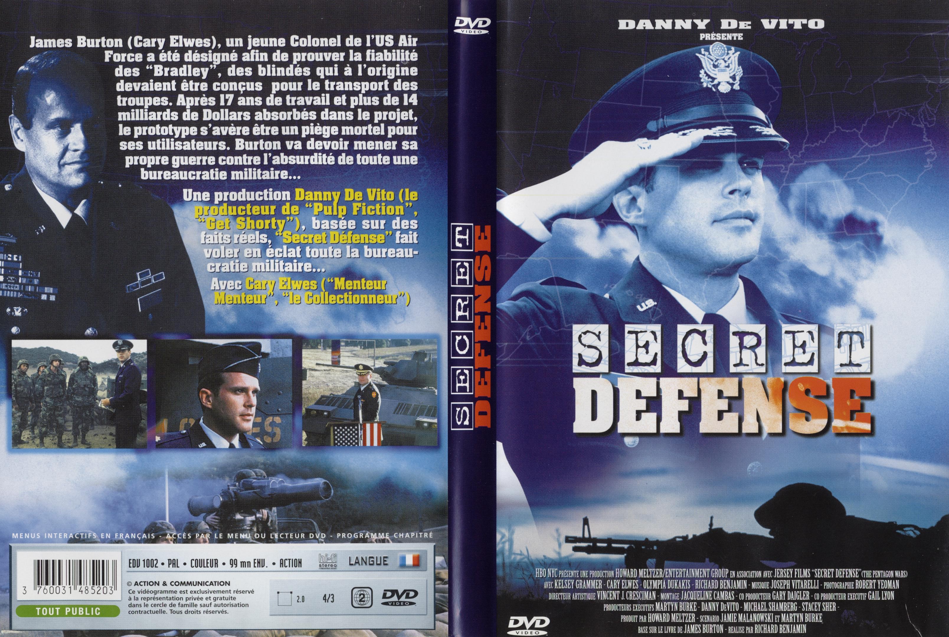 Jaquette DVD Secret defense