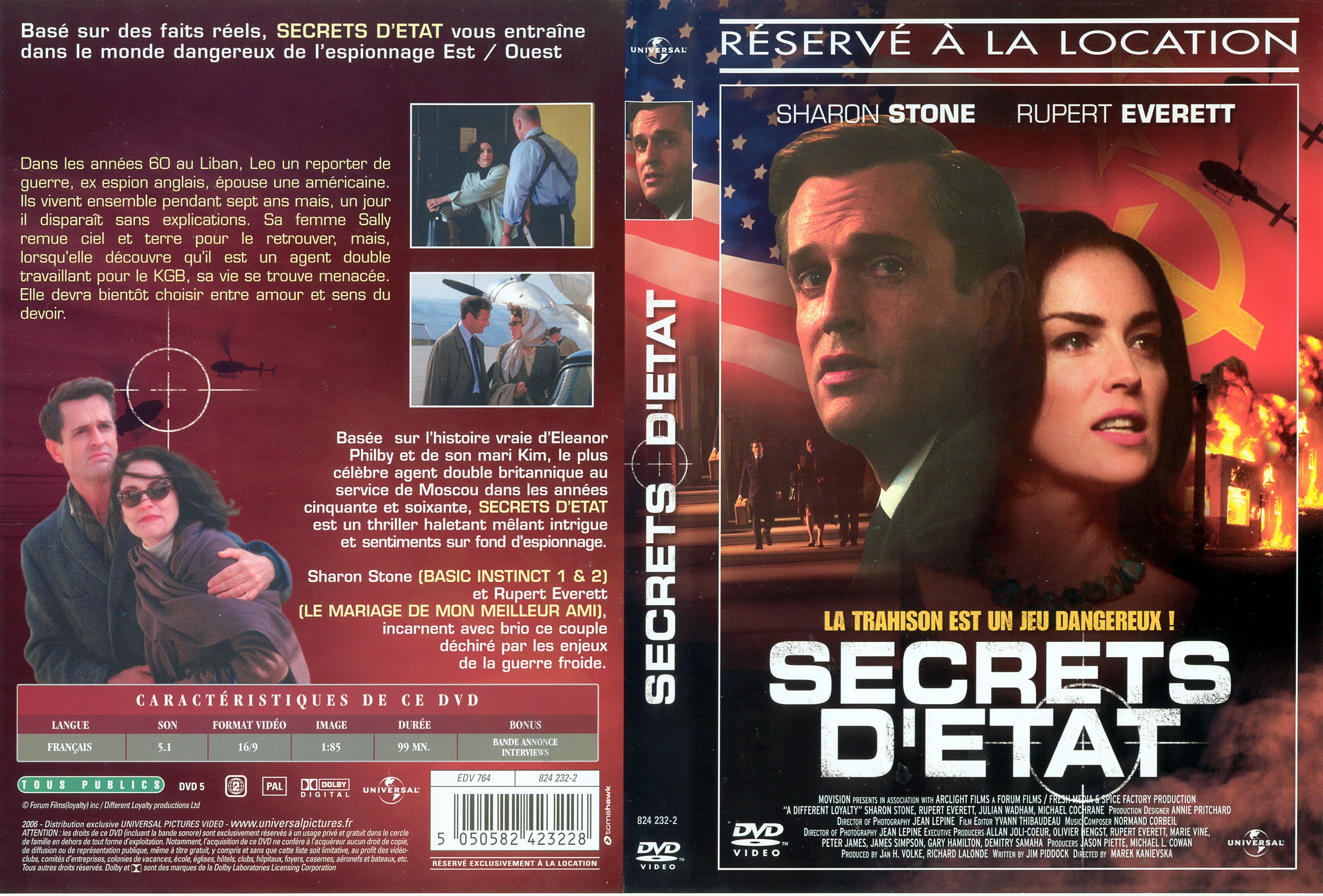 Jaquette DVD Secrets d