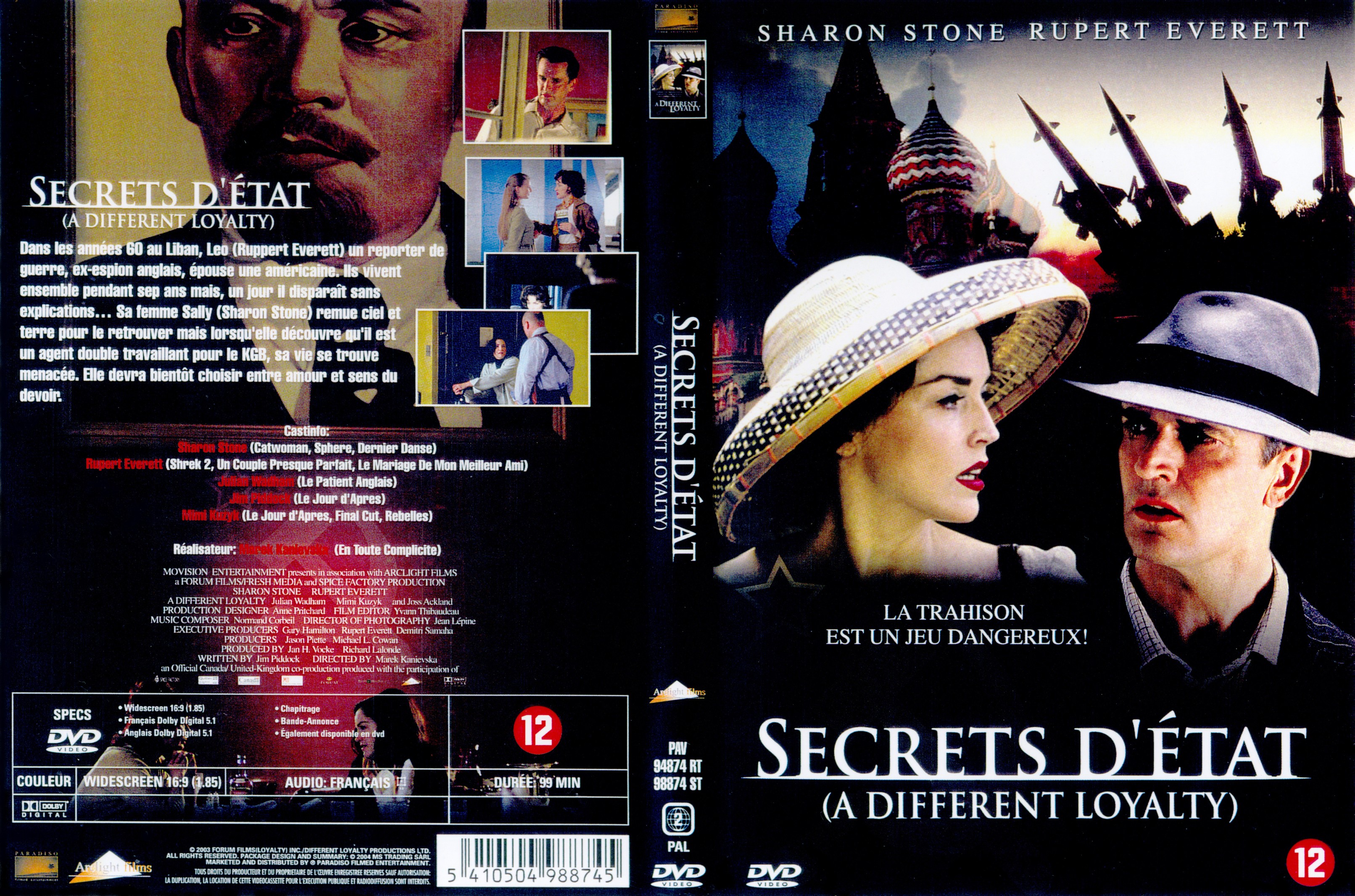 Jaquette DVD Secrets d