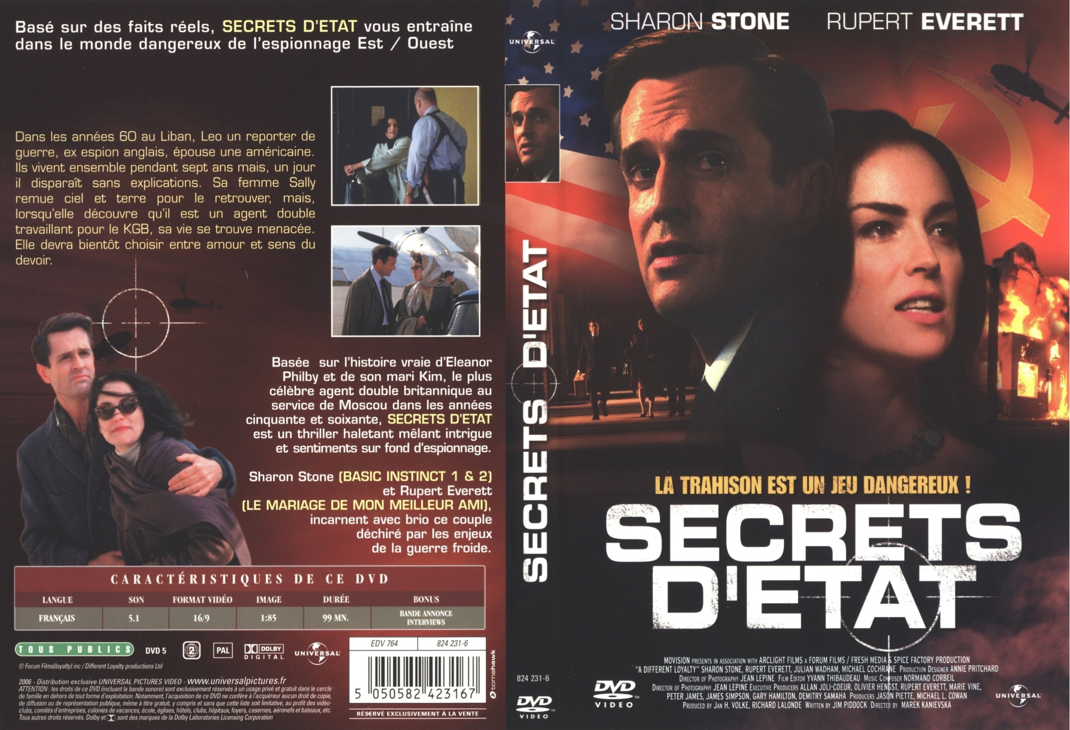 Jaquette DVD Secrets d