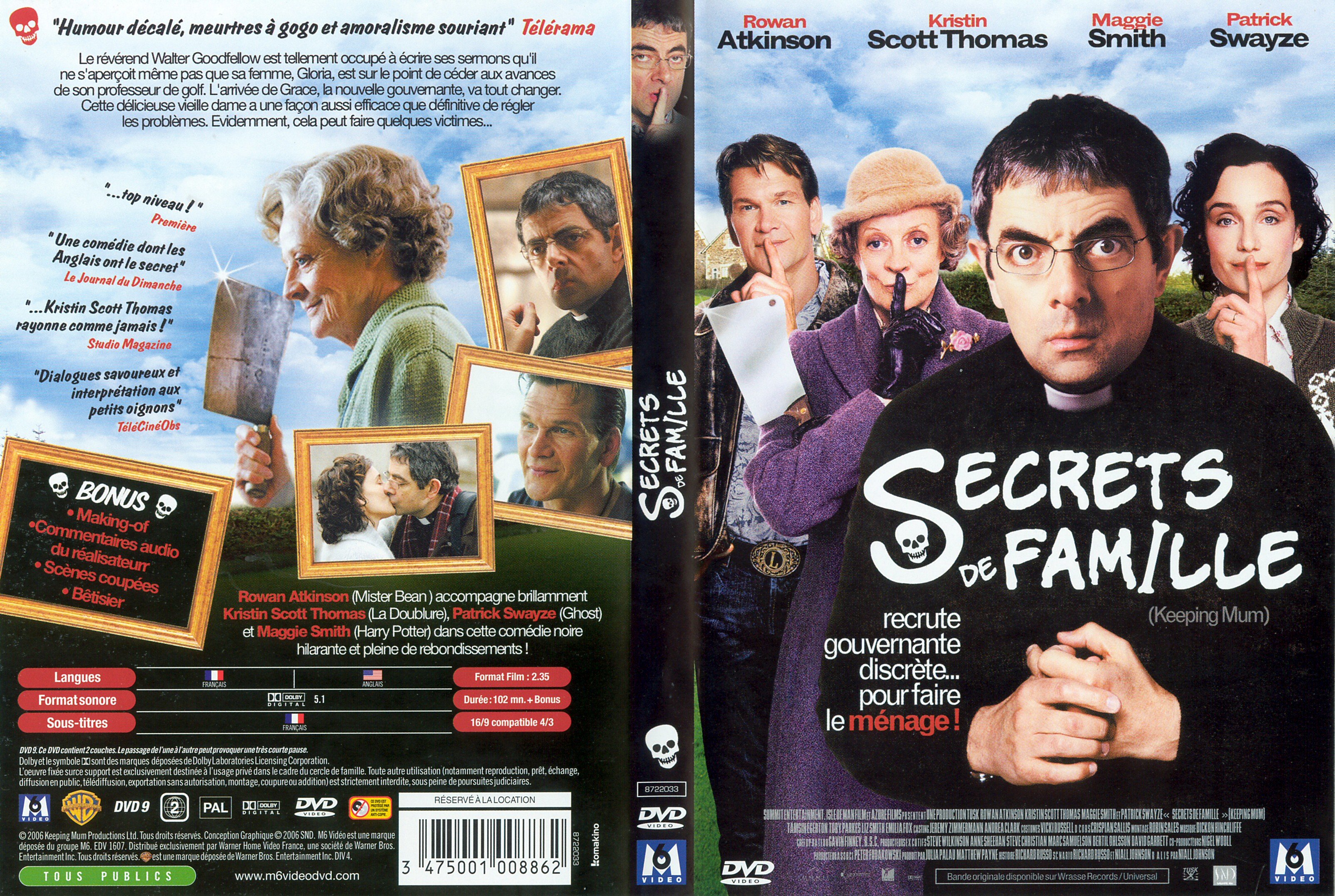 Jaquette DVD Secrets de famille