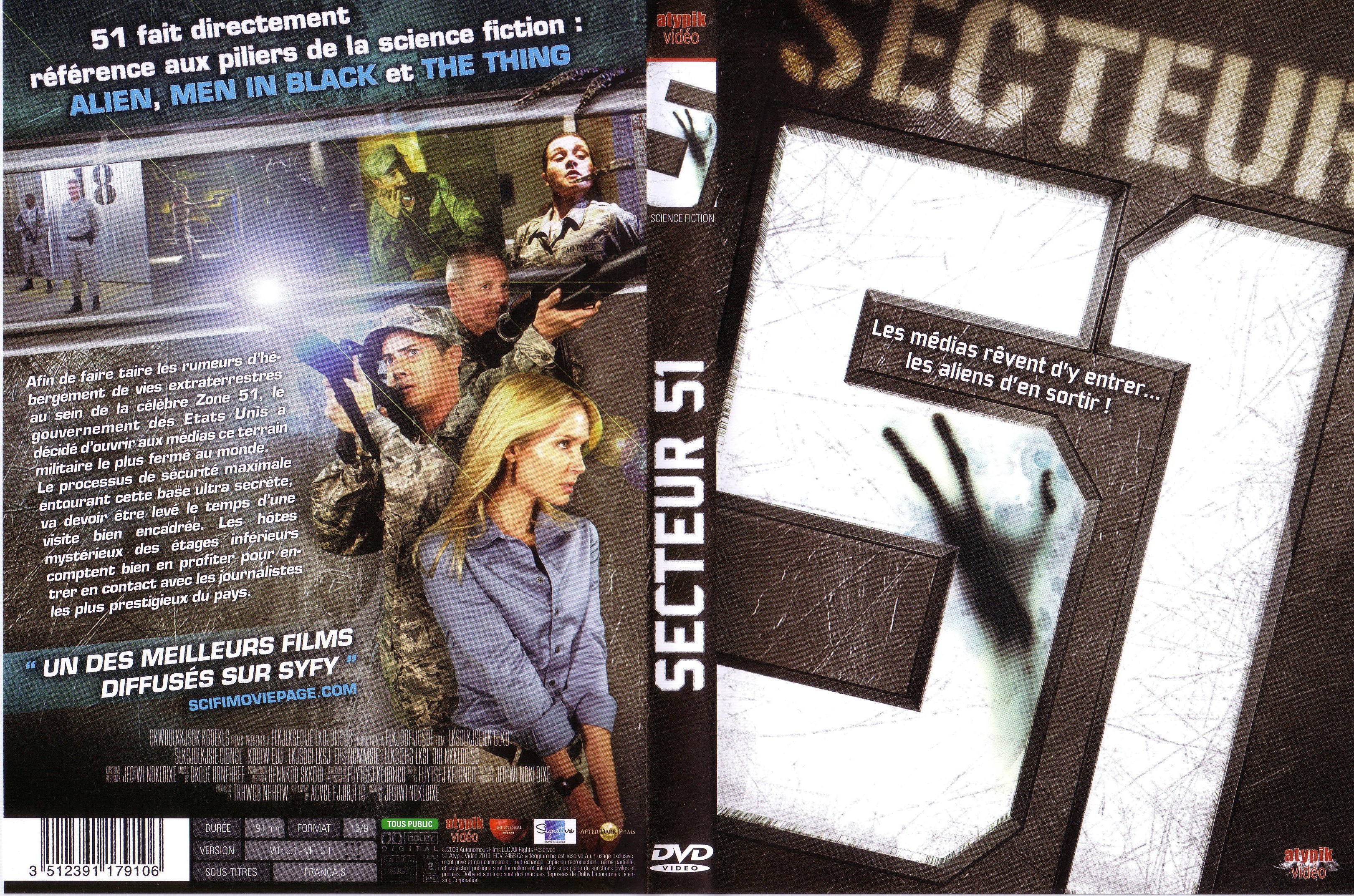 Jaquette DVD Secteur 51