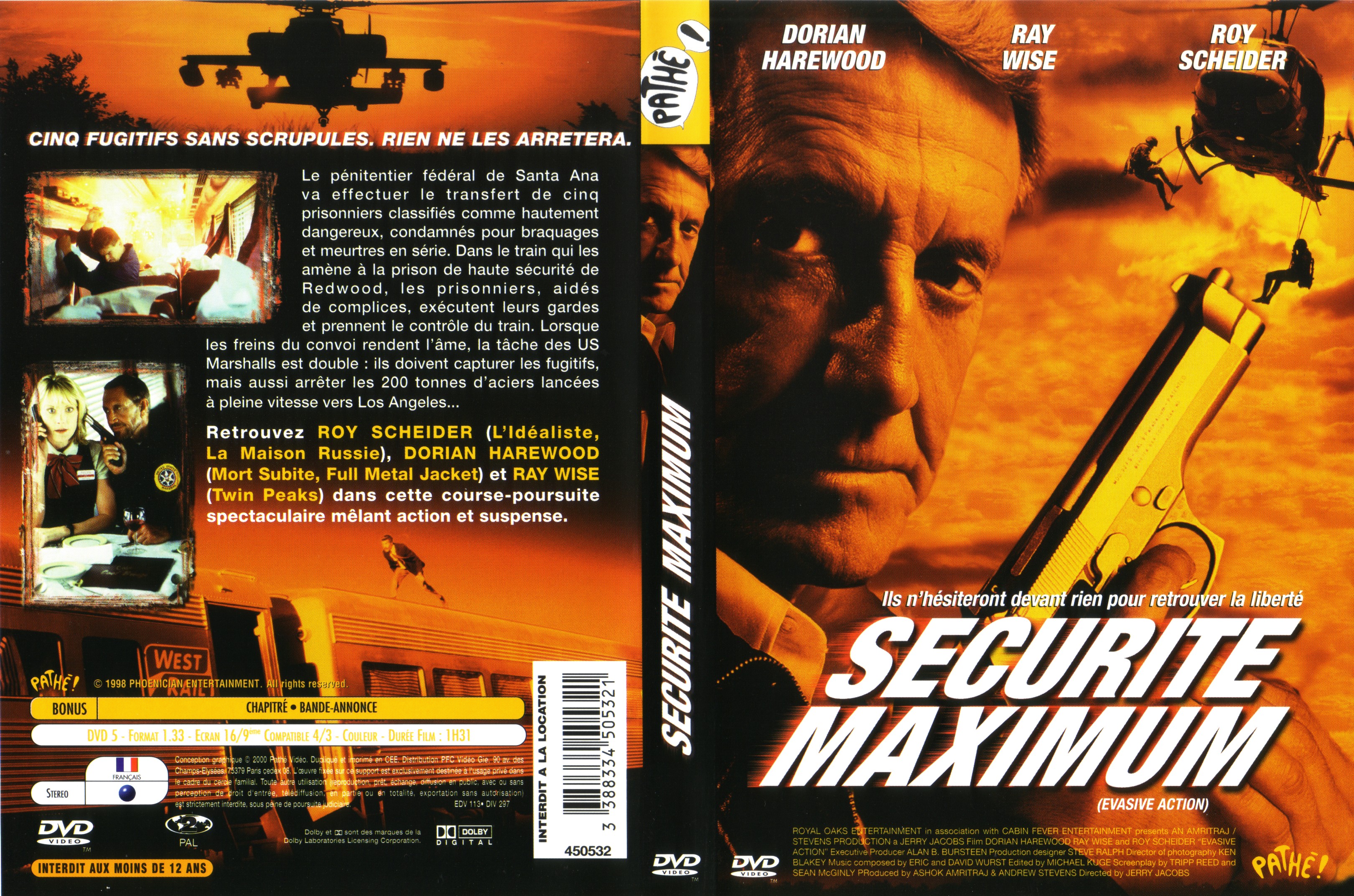 Jaquette DVD Scurit maximum