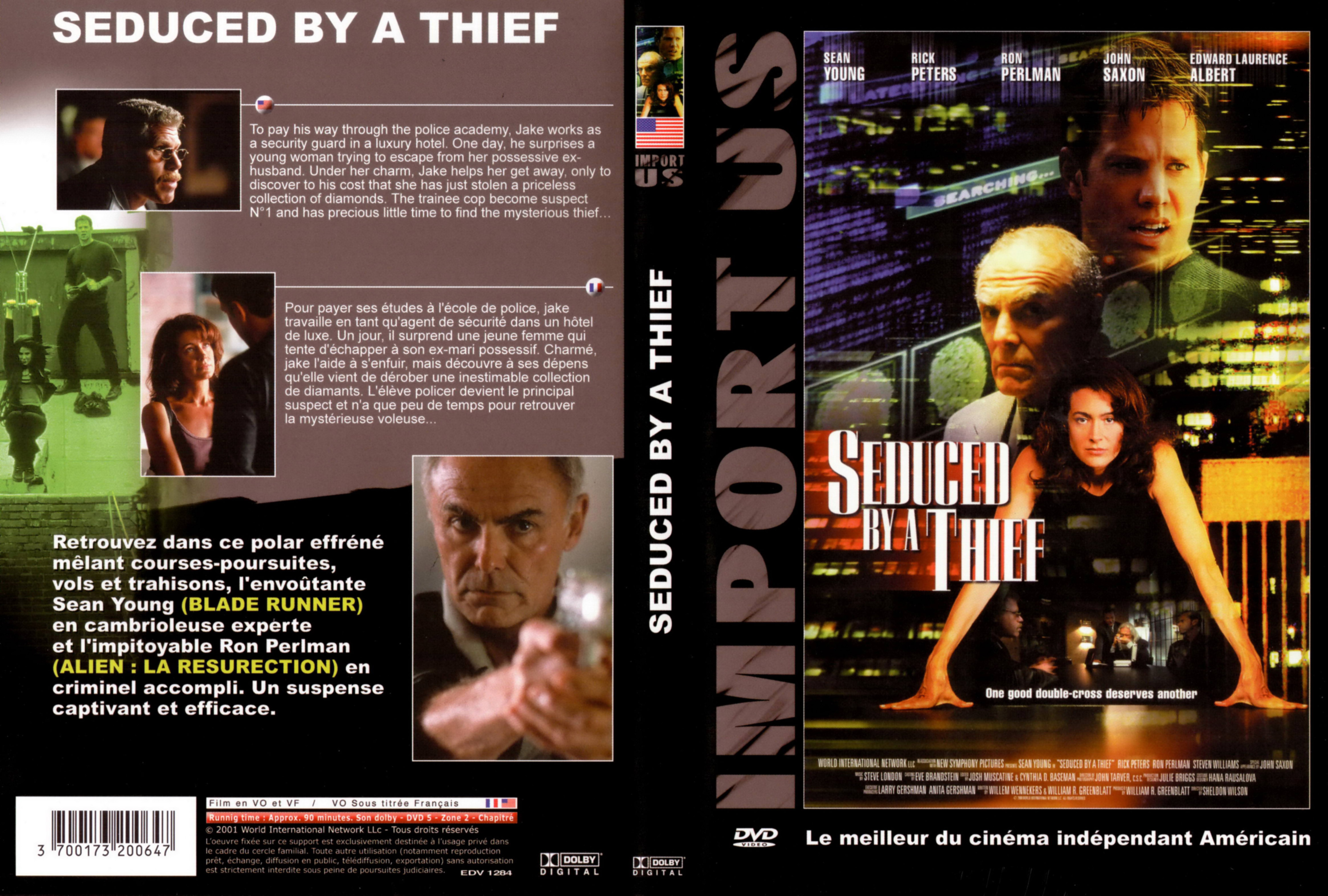 Jaquette DVD Seduced by a thief