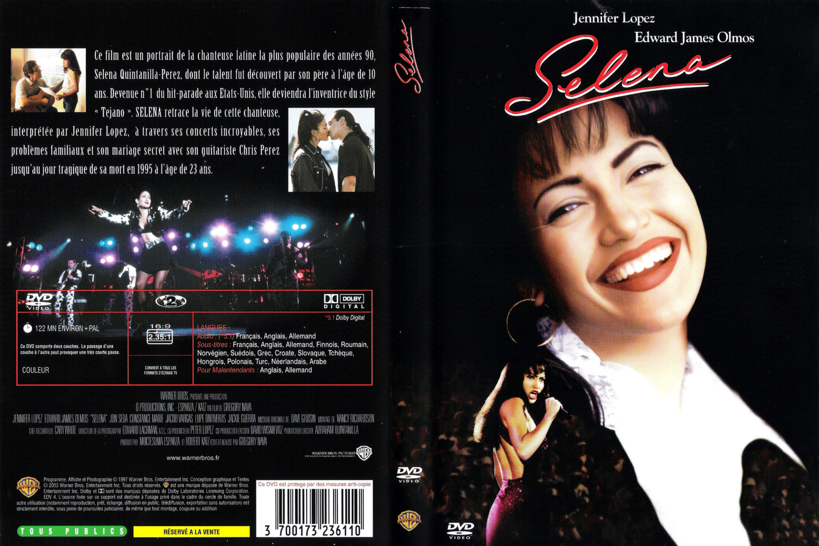 Jaquette DVD Selena v2