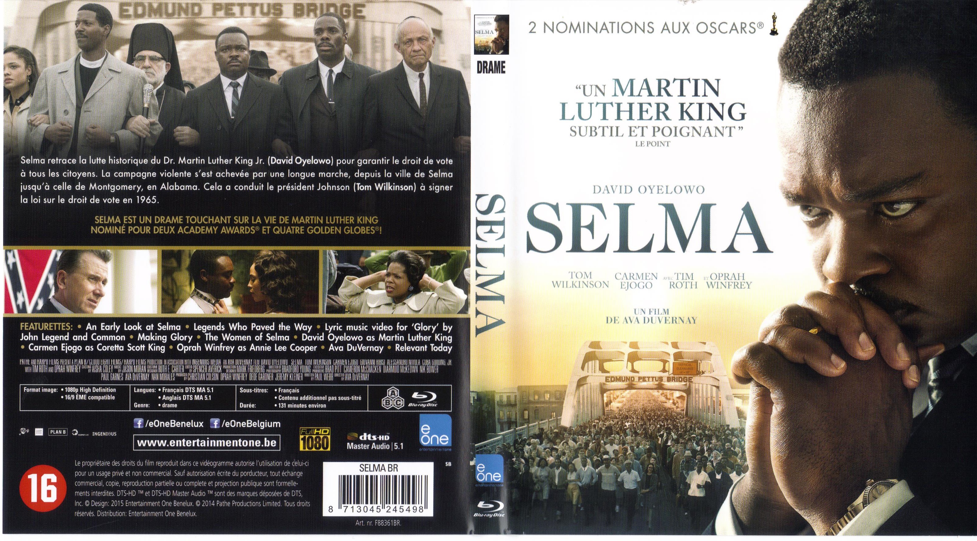 Jaquette DVD Selma (BLU-RAY)