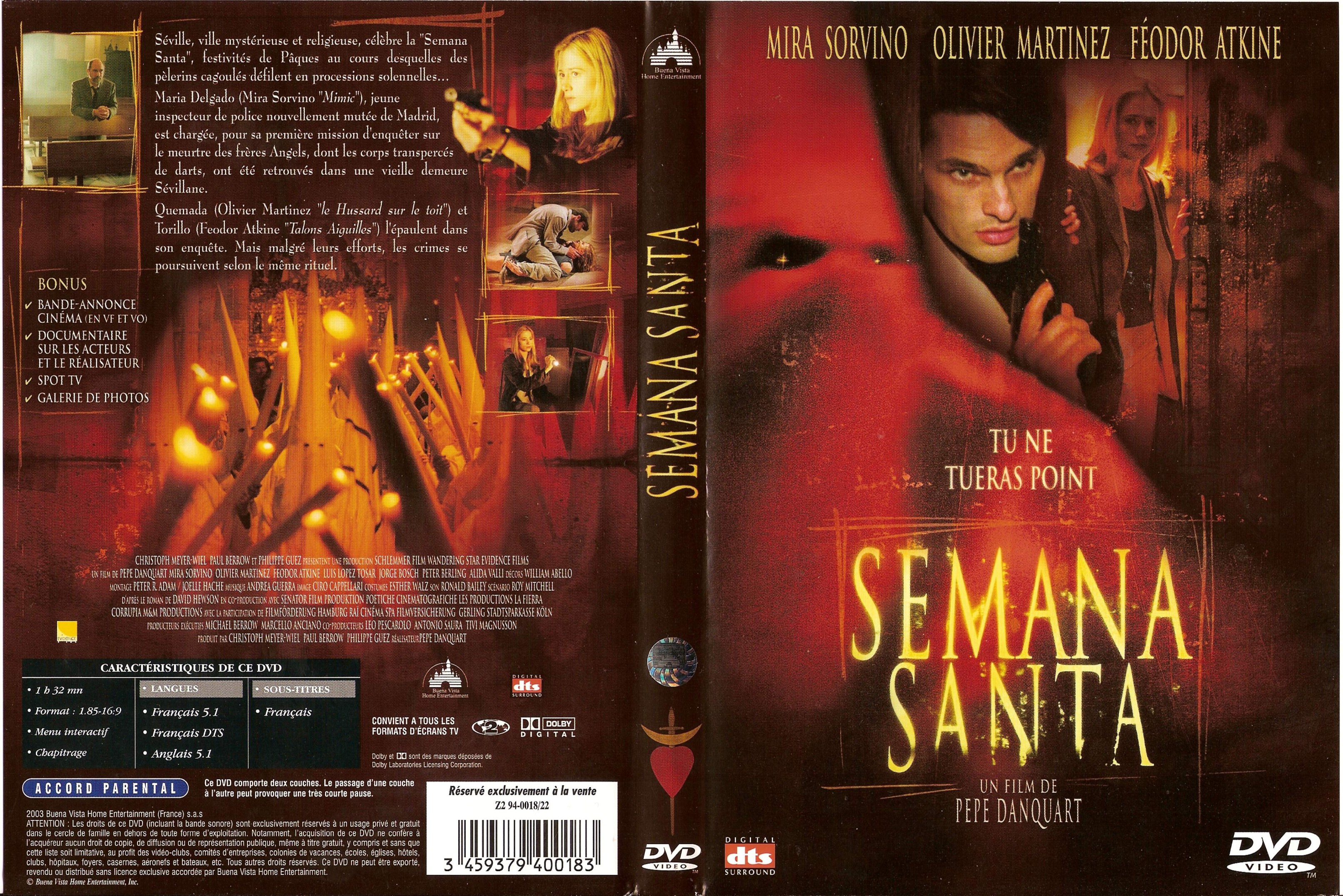 Jaquette DVD Semana Santa v2