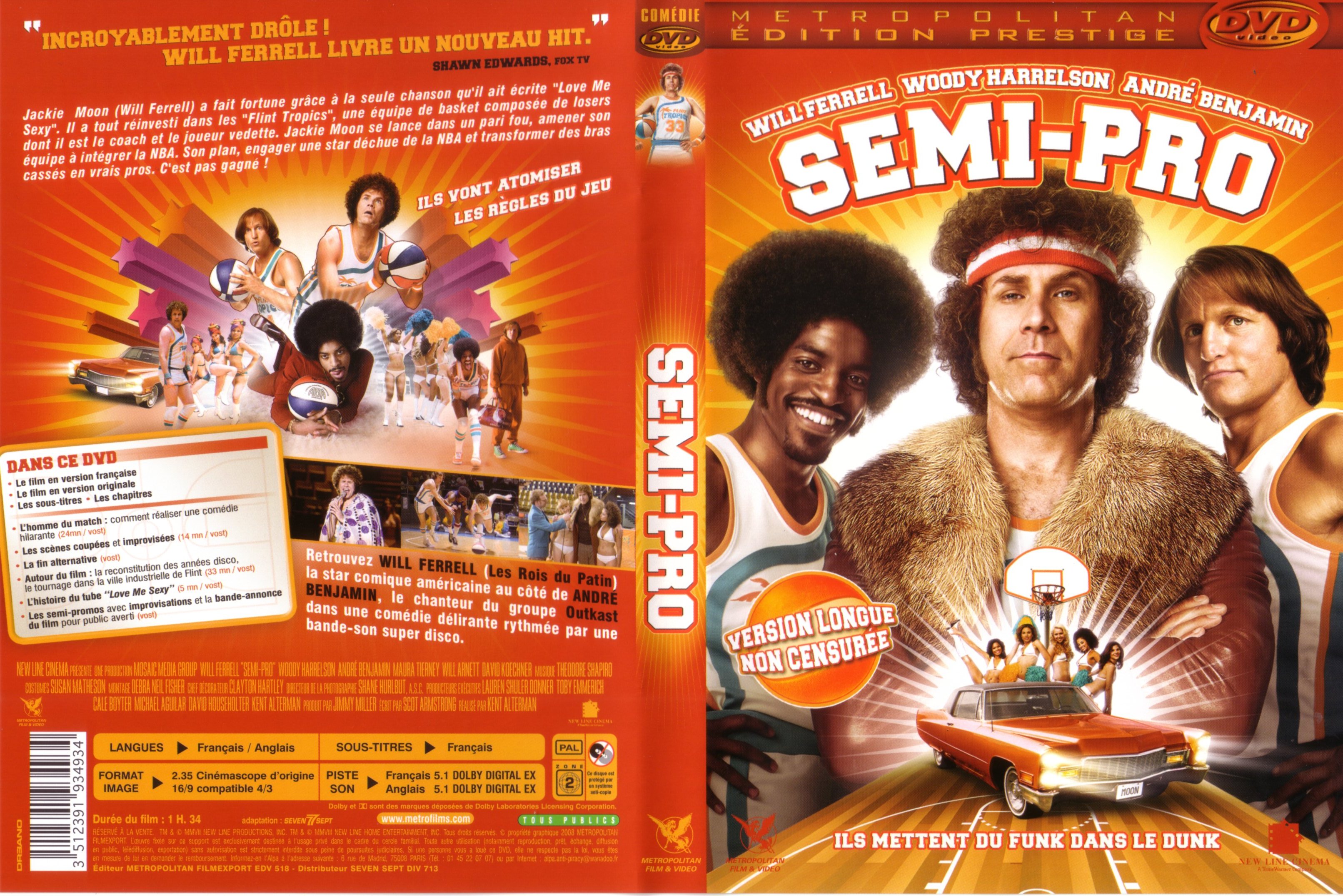 Jaquette DVD Semi-pro