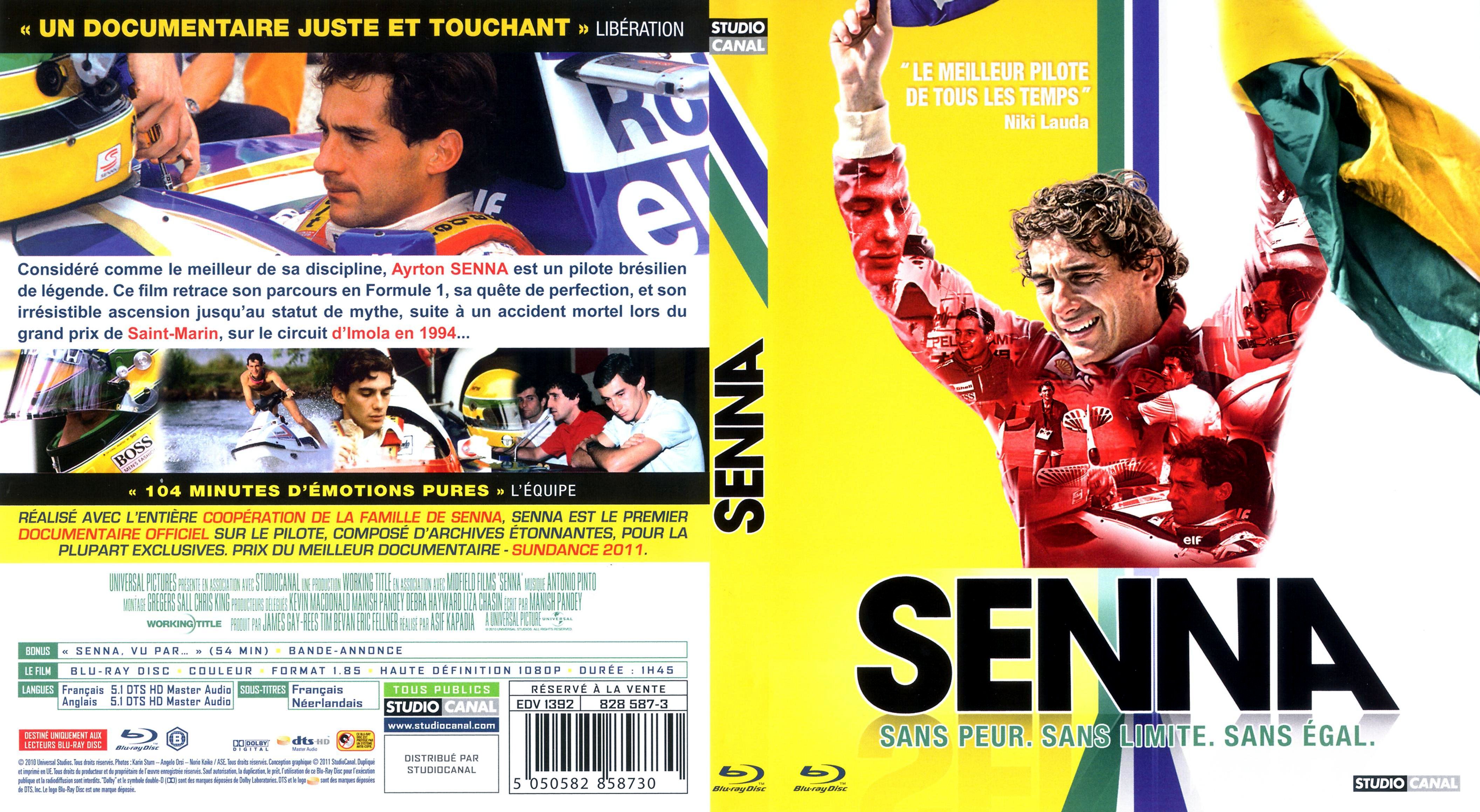 Jaquette DVD Senna (BLU-RAY)
