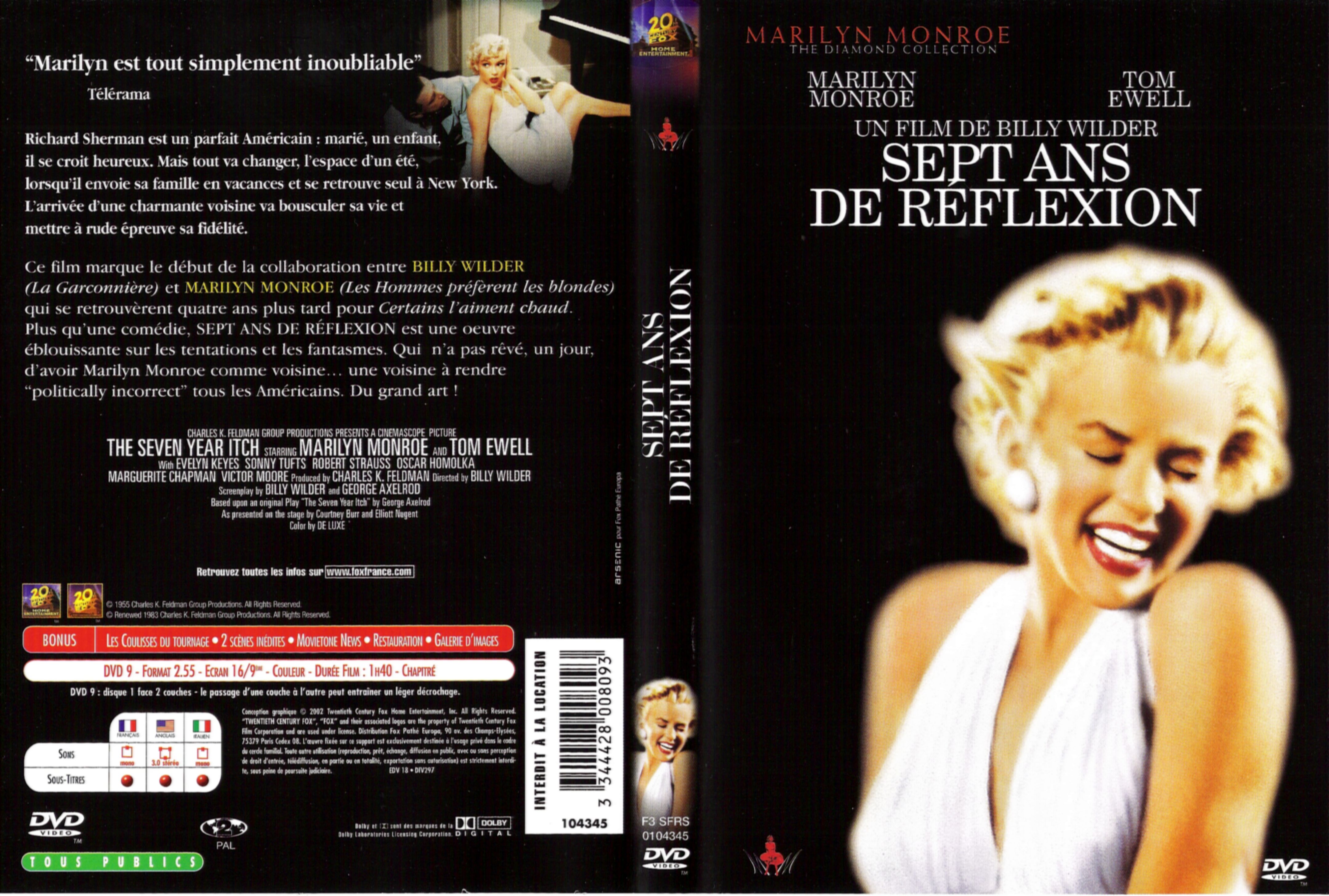 Jaquette DVD Sept ans de reflexion