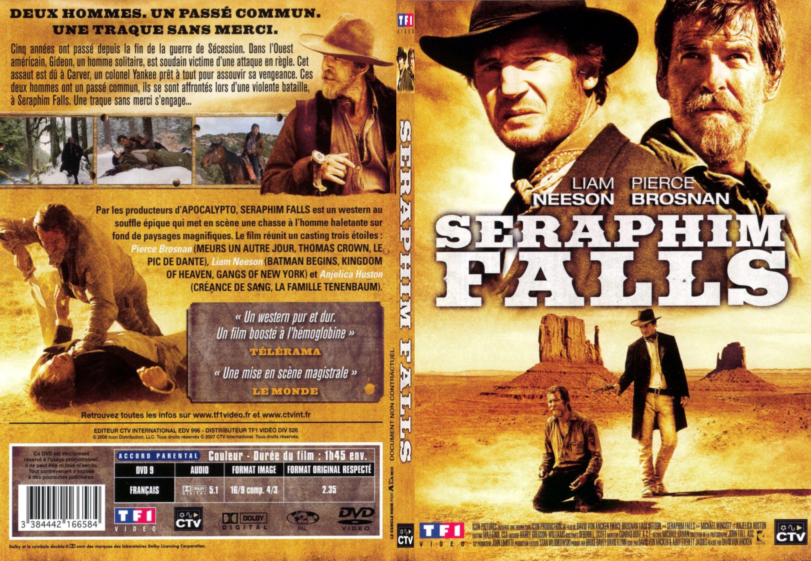 Jaquette DVD Seraphim Falls - SLIM