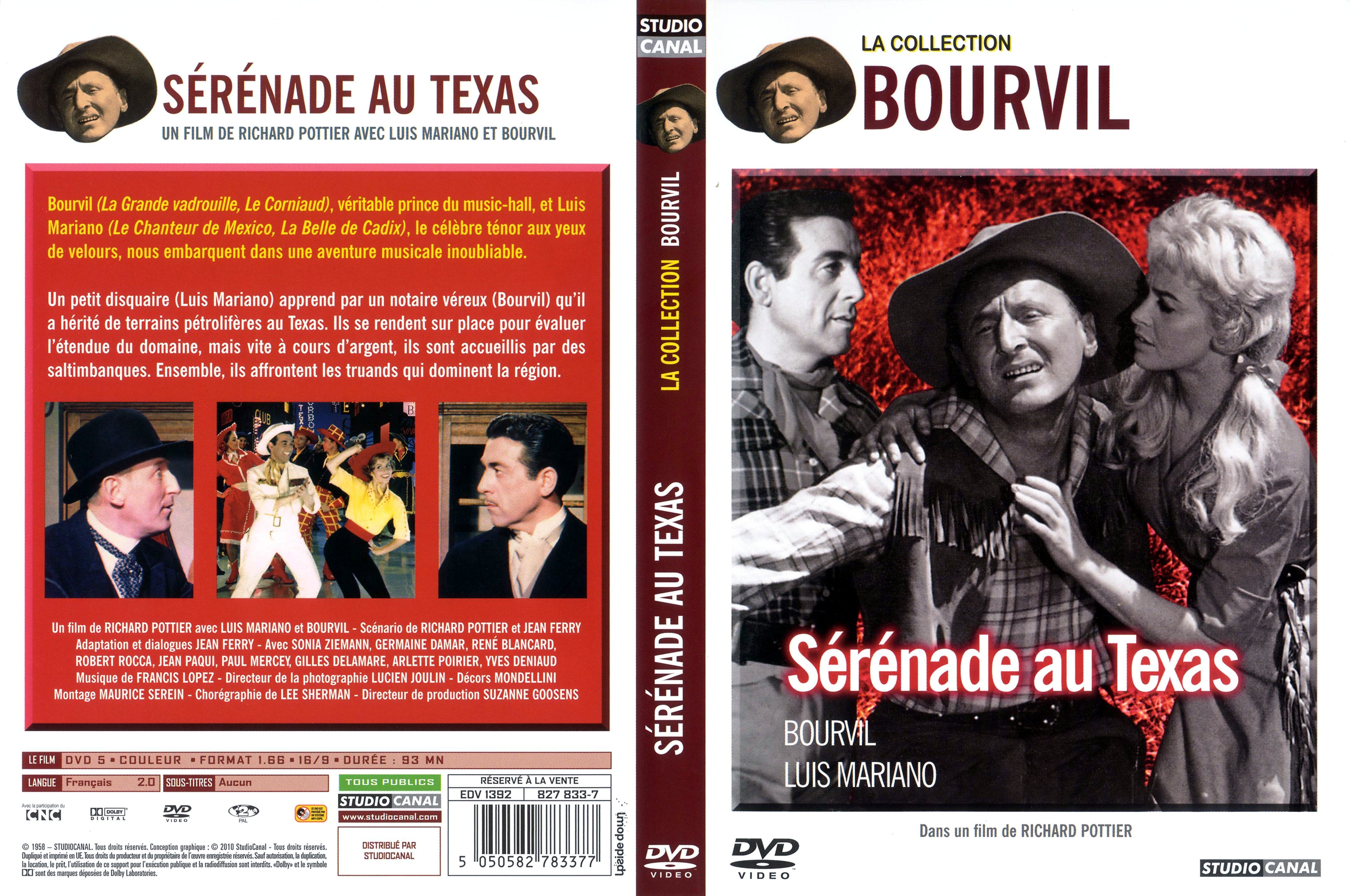 Jaquette DVD Serenade au texas