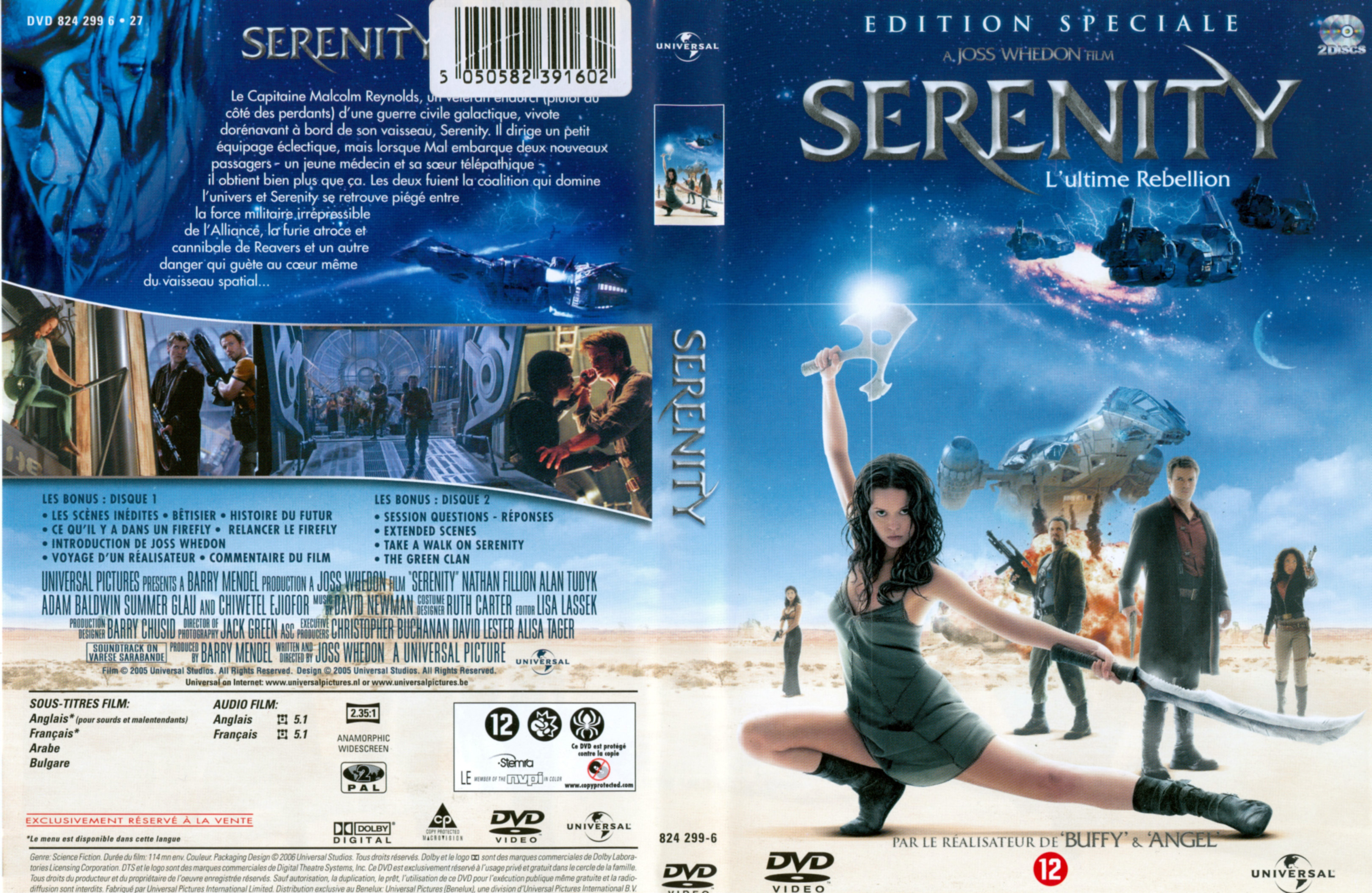 Jaquette DVD Serenity l