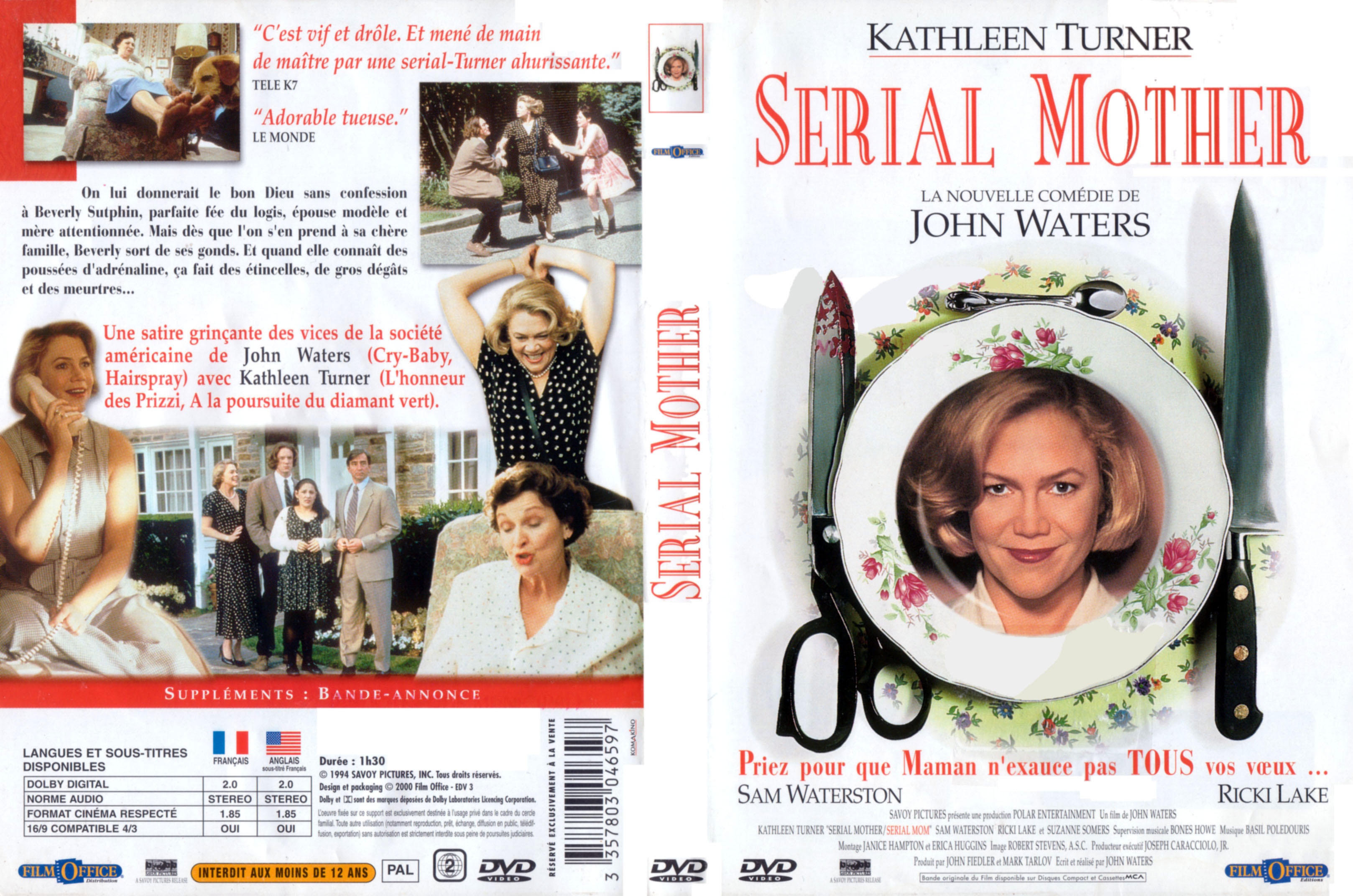 Jaquette DVD Serial mother