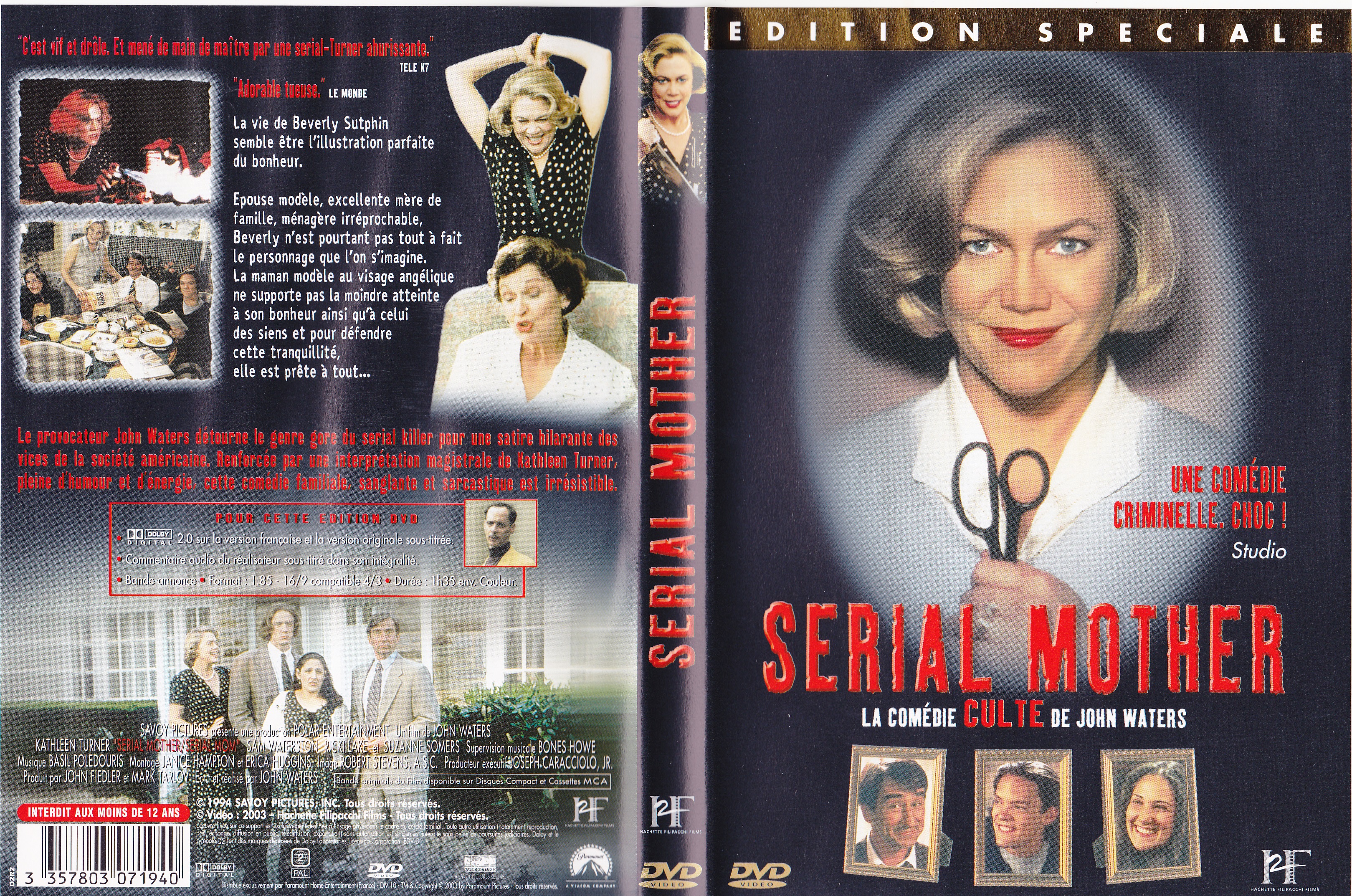 Jaquette DVD Serial mother v2