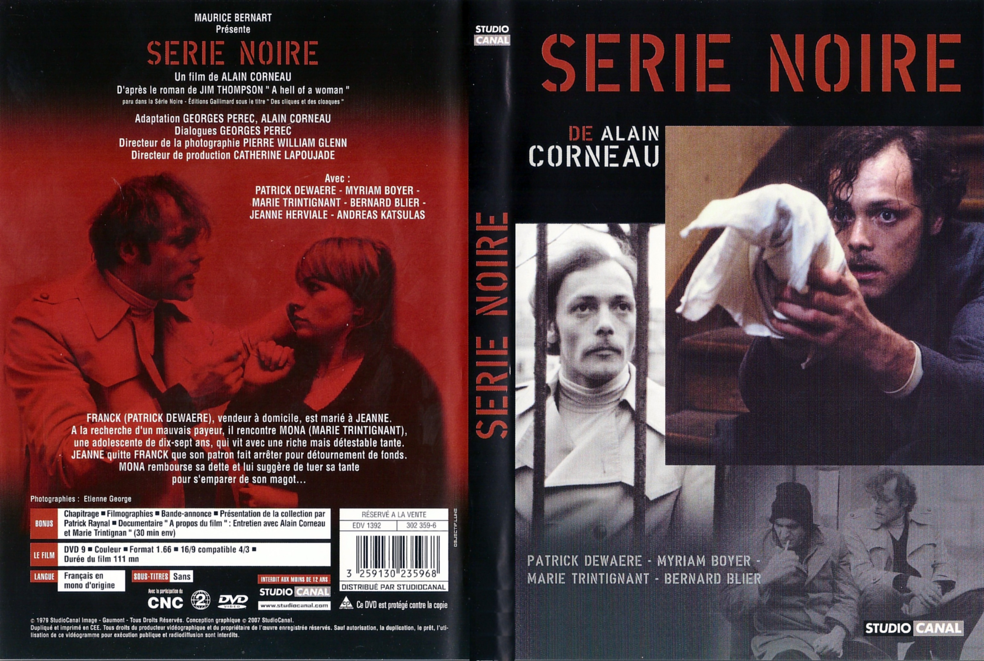 Jaquette DVD Serie noire