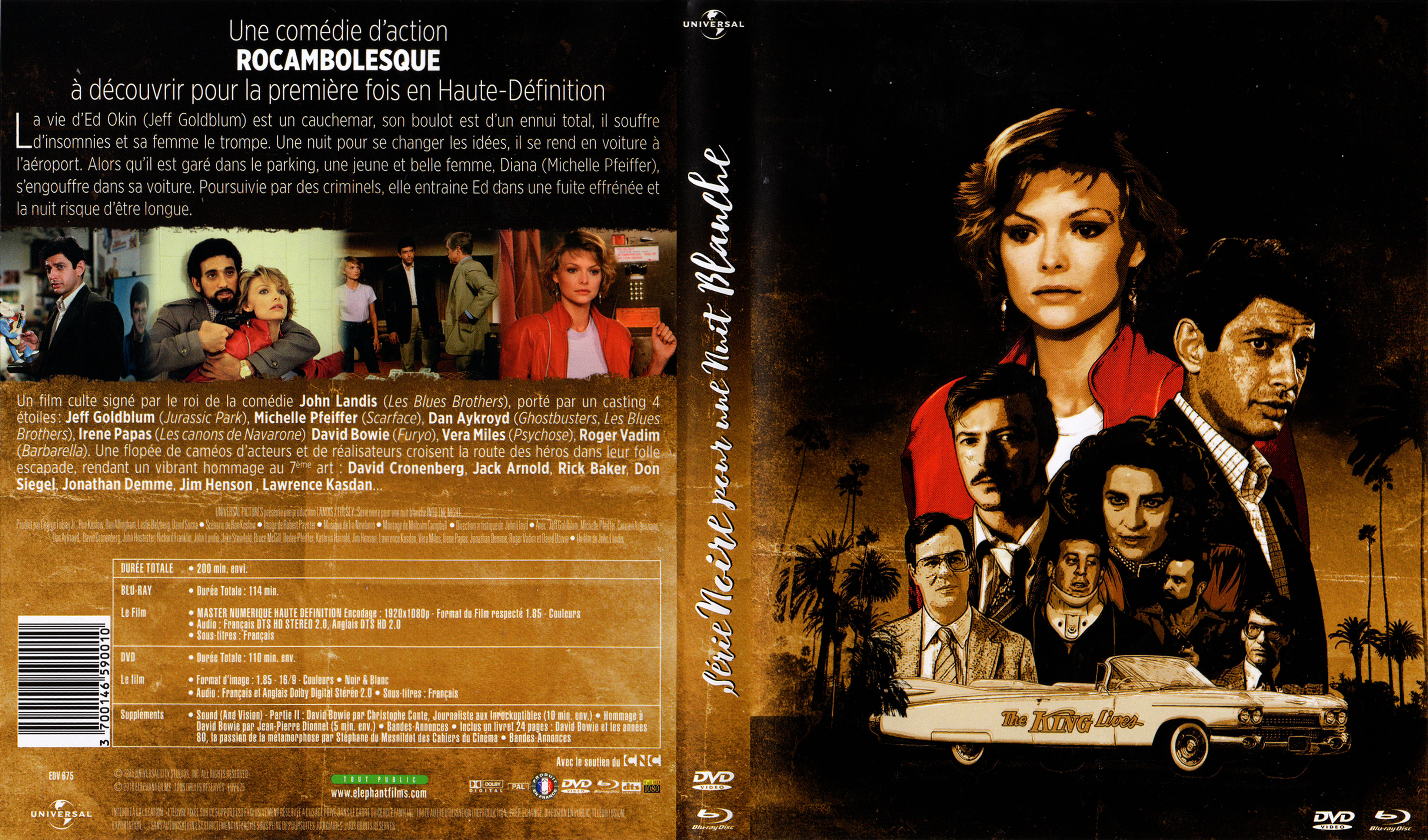 Jaquette DVD Serie noire pour une nuit blanche (BLU-RAY) v2