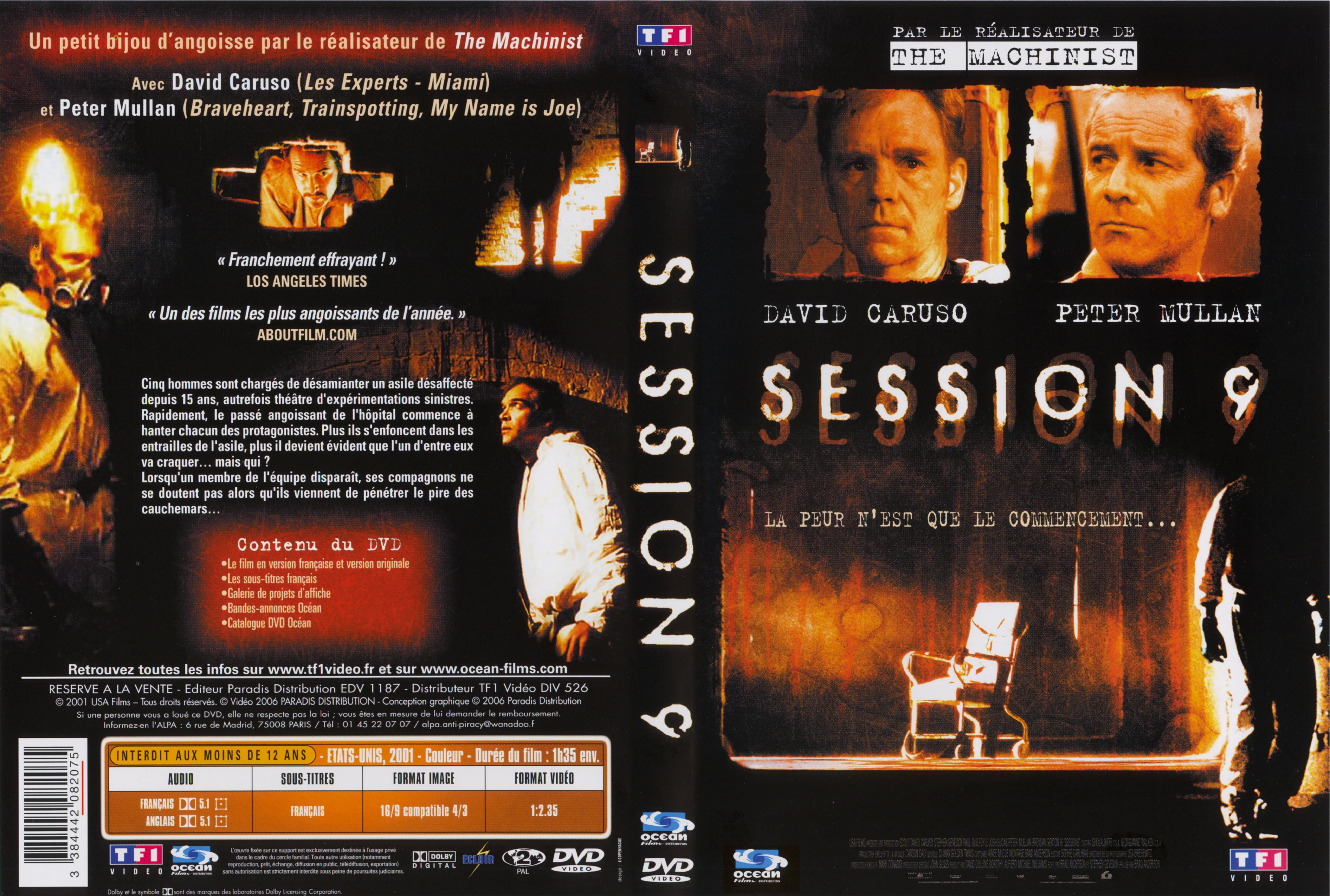 Jaquette DVD Session 9