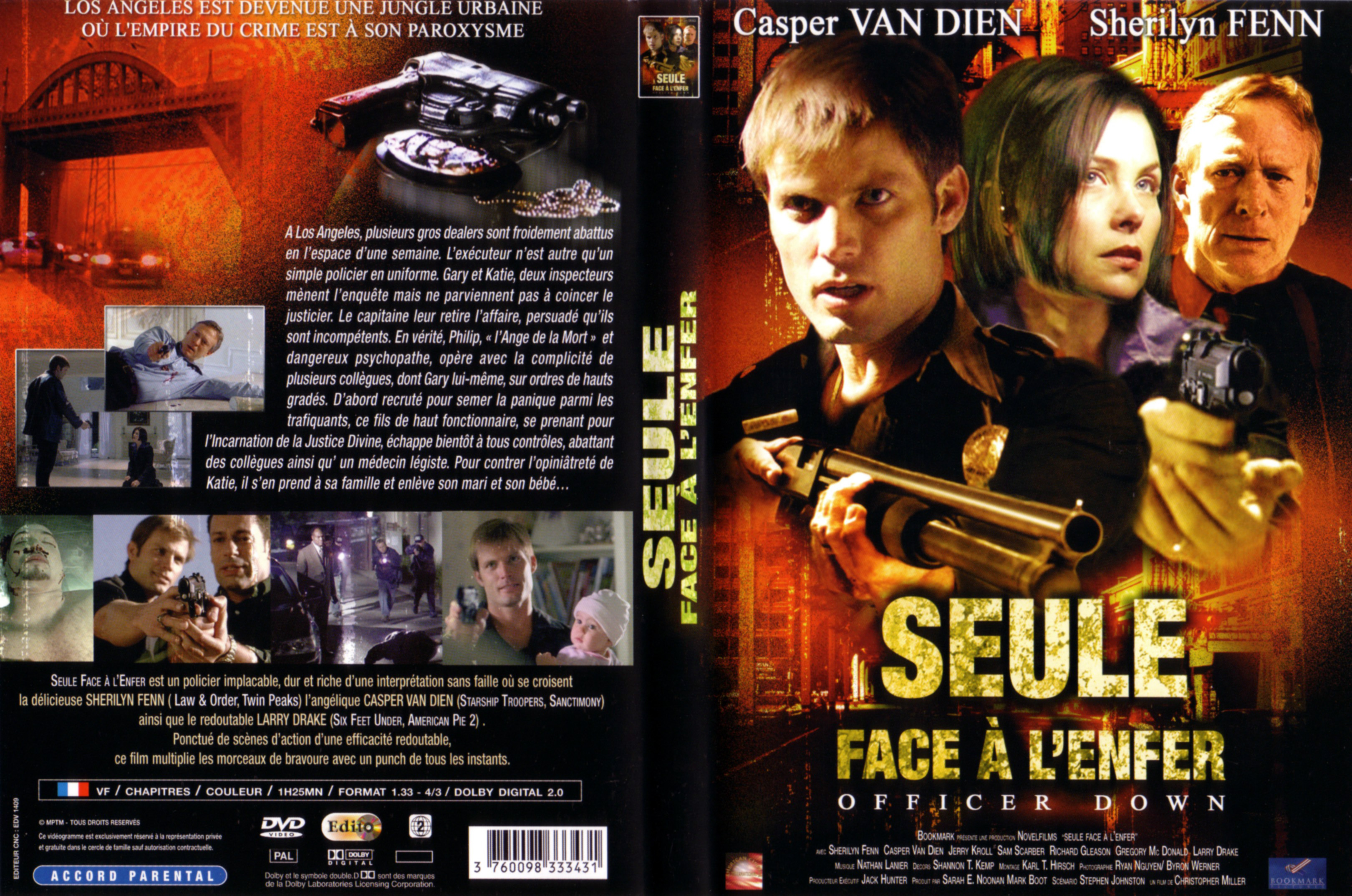 Jaquette DVD Seule face  l