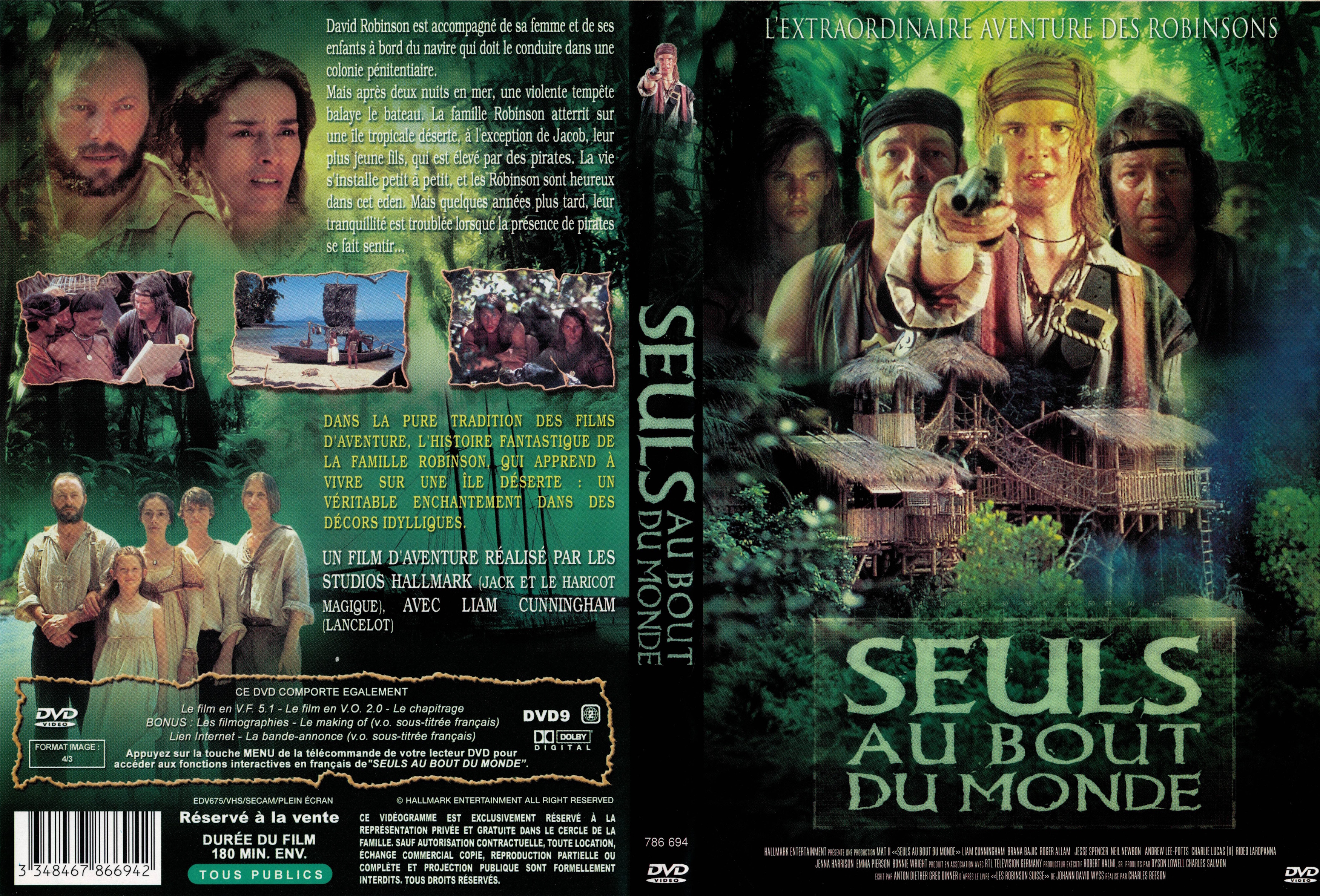 Jaquette DVD Seuls au bout du monde
