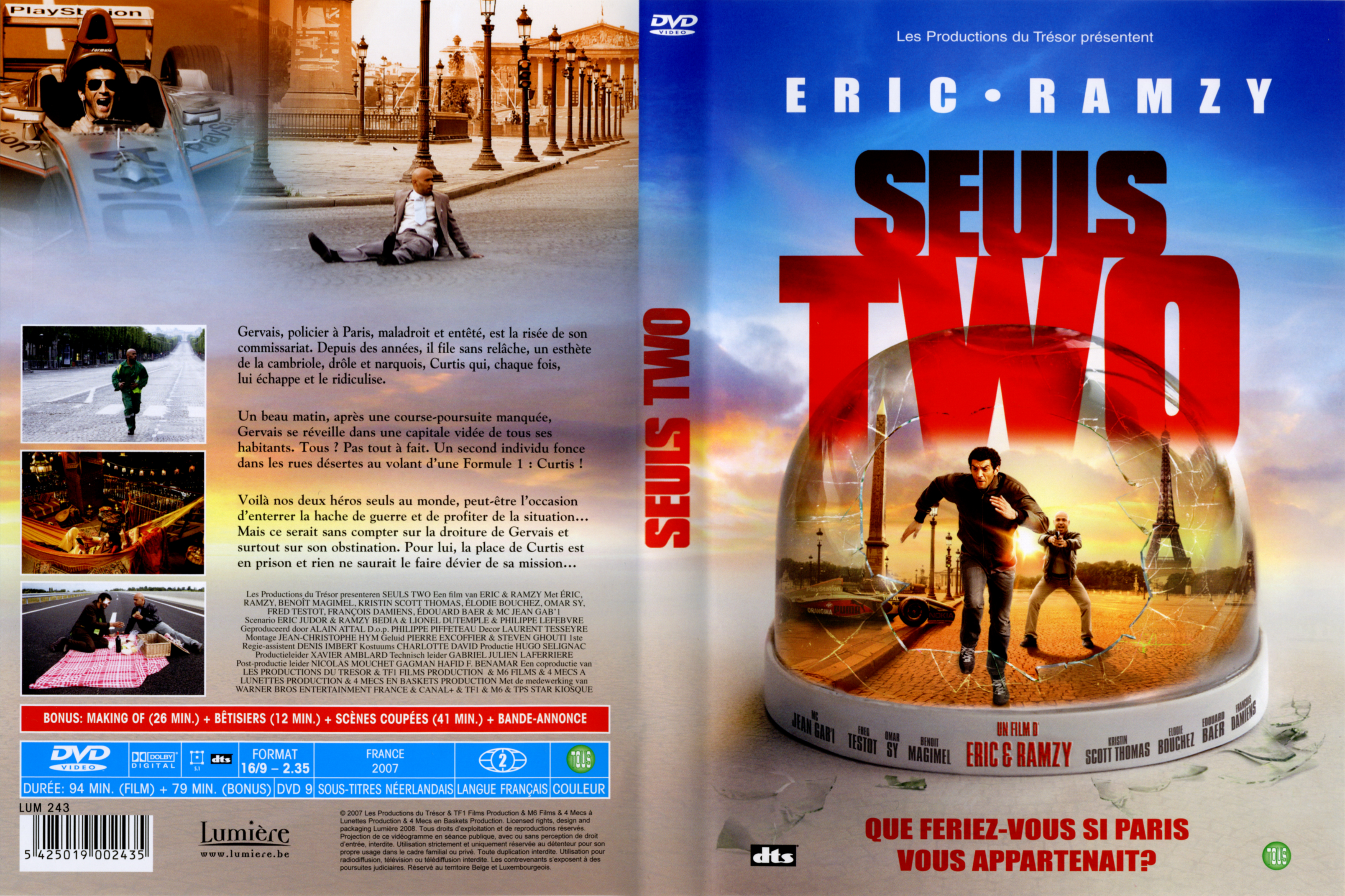Jaquette DVD Seuls two