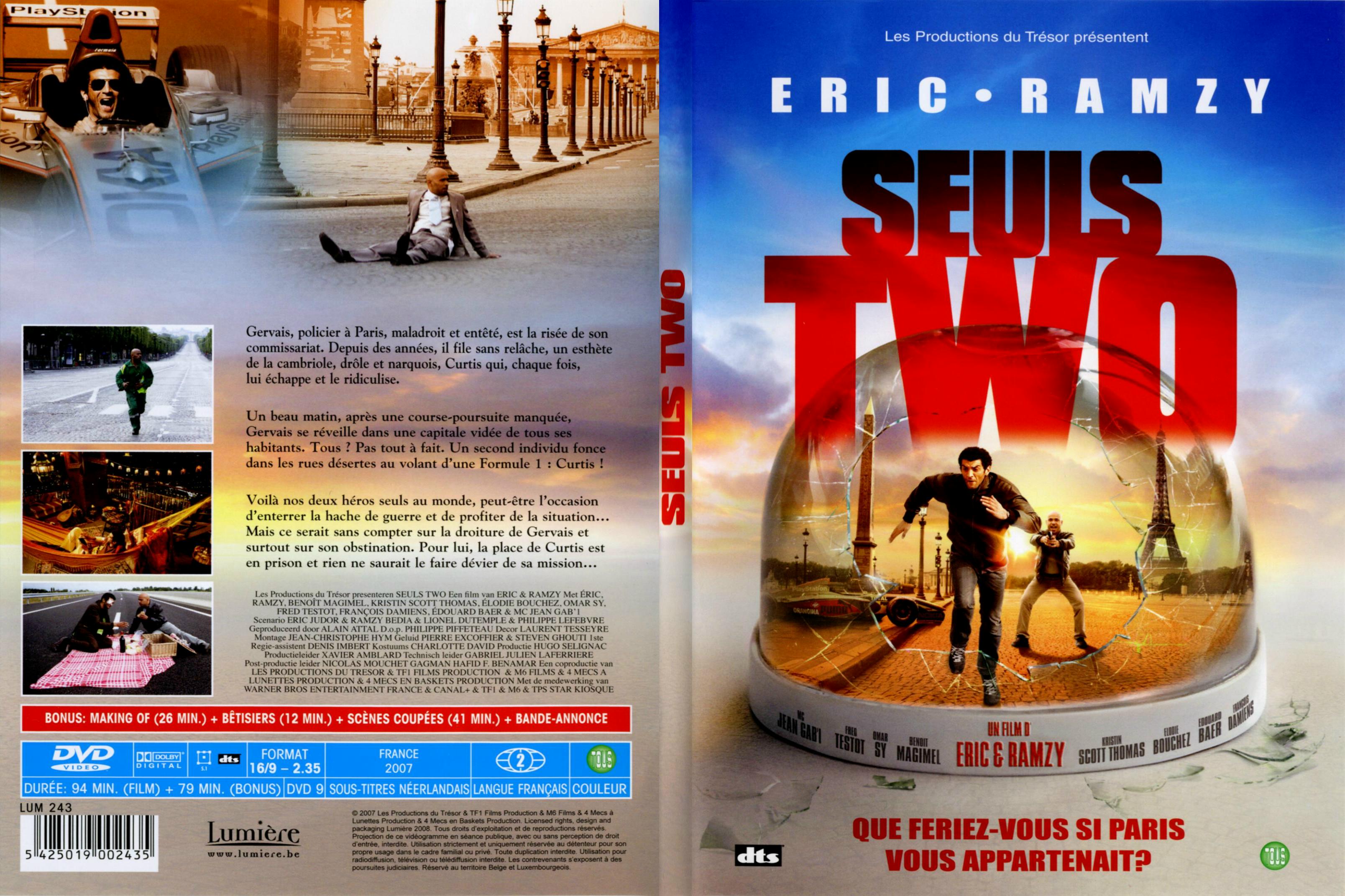 Jaquette DVD Seuls two - SLIM