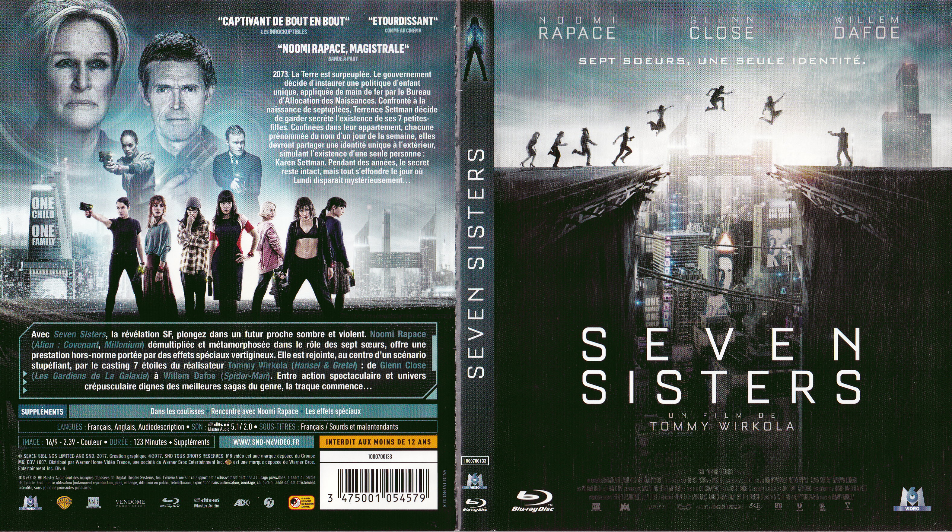 Jaquette DVD Seven sisters (BLU-RAY)