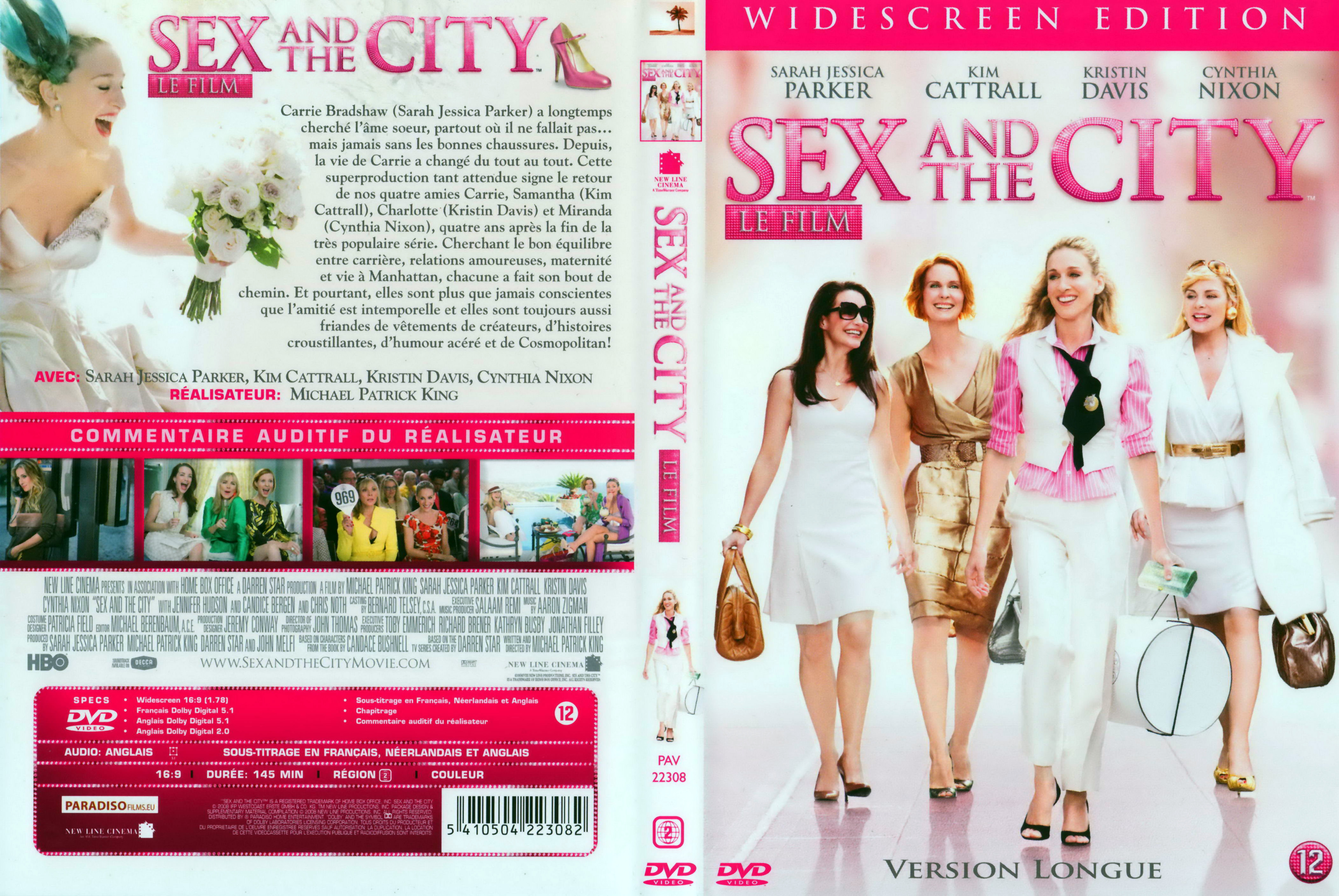 Jaquette DVD Sex and the city le film