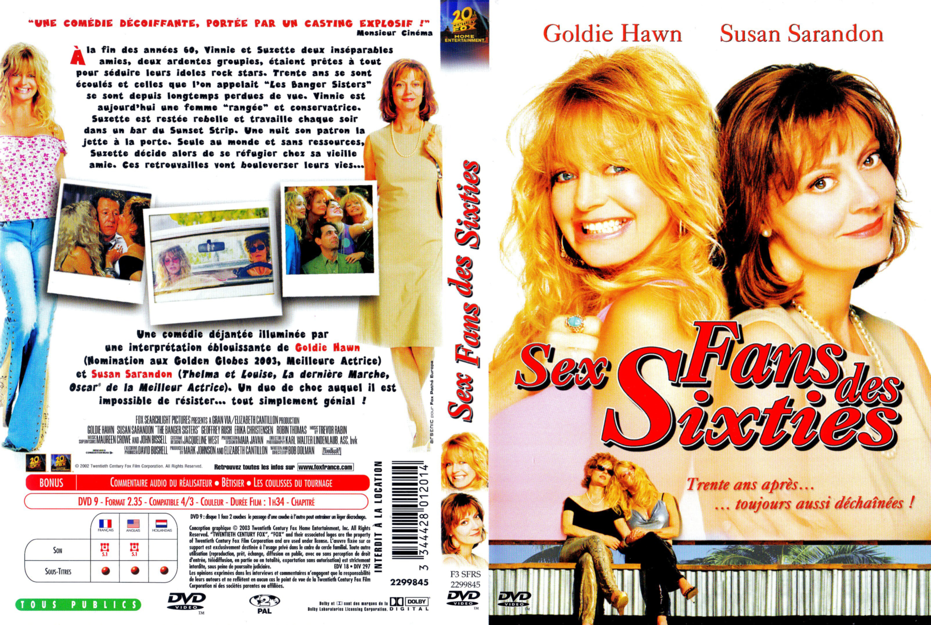 Jaquette DVD Sex fans des sixties