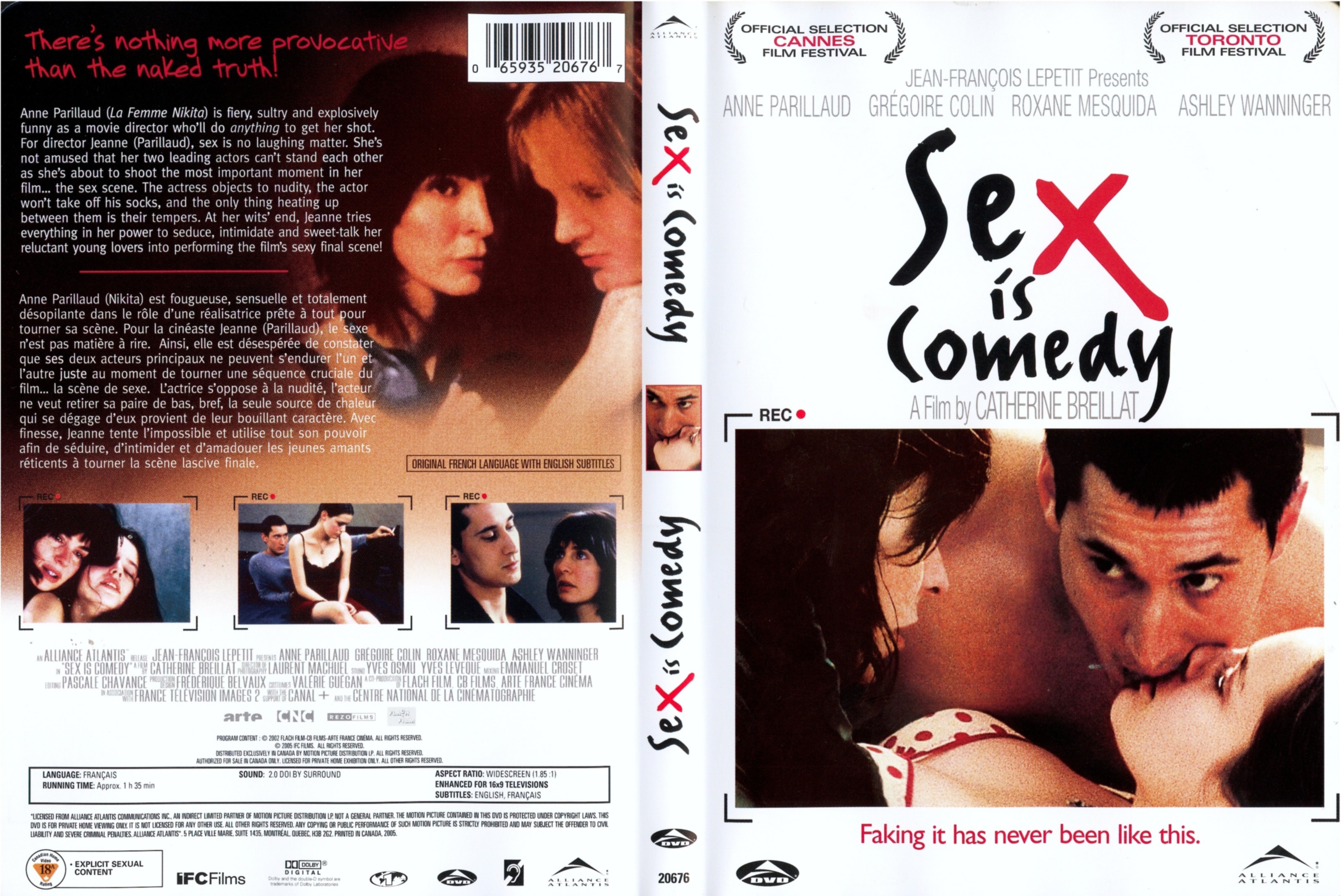 Jaquette DVD Sex is comedy v2