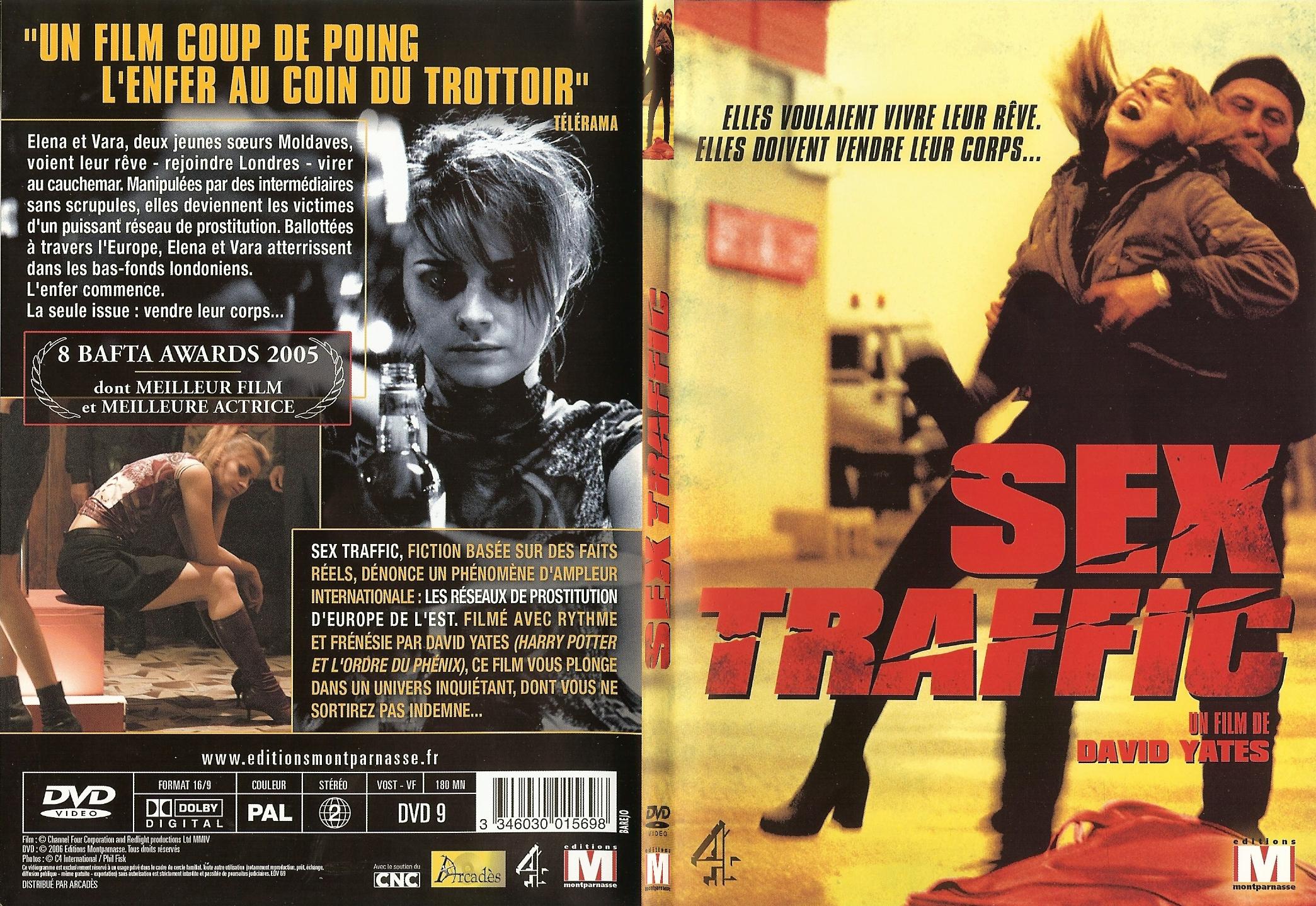Jaquette DVD Sex traffic - SLIM