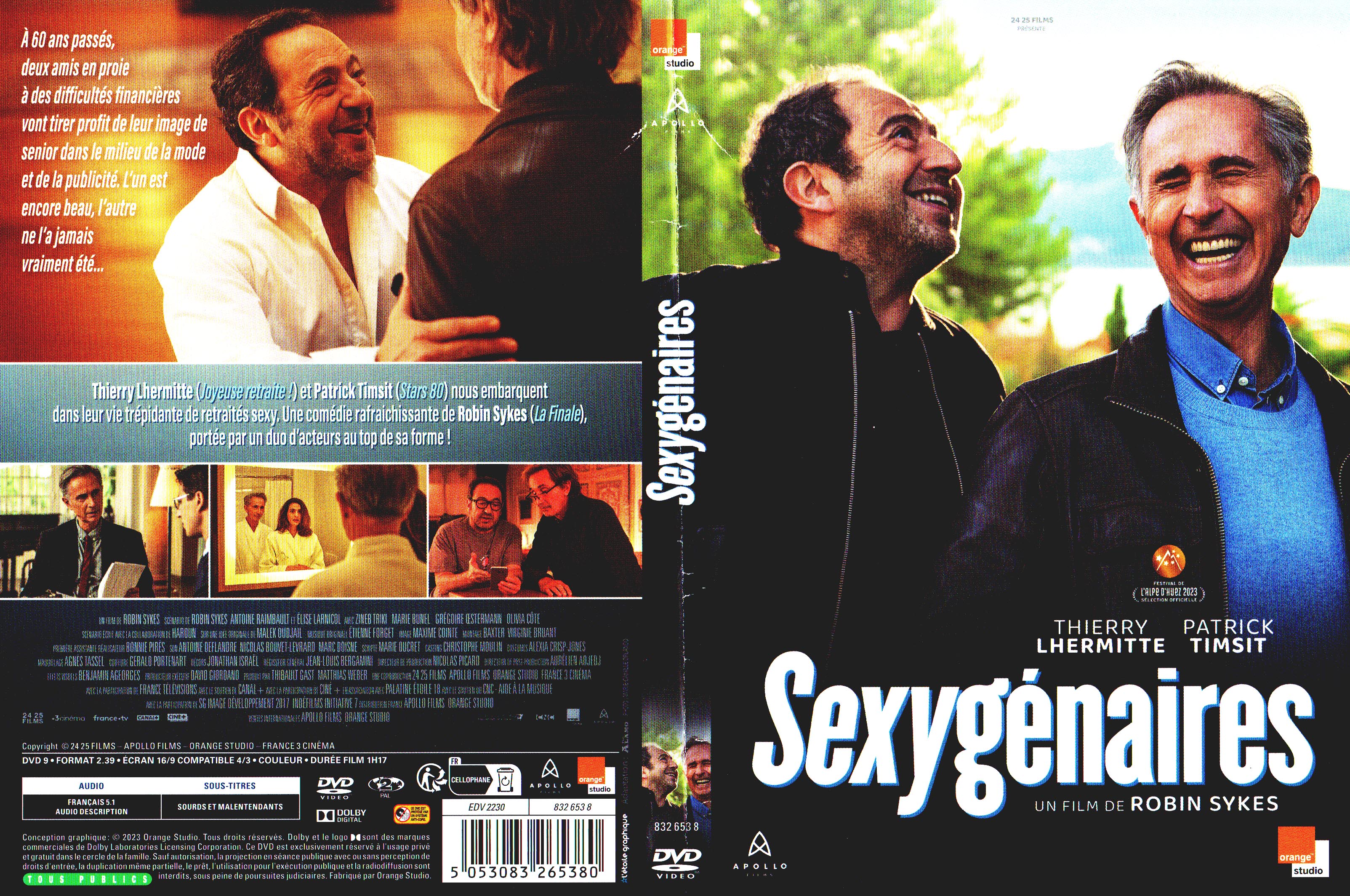 Jaquette DVD Sexagnaires