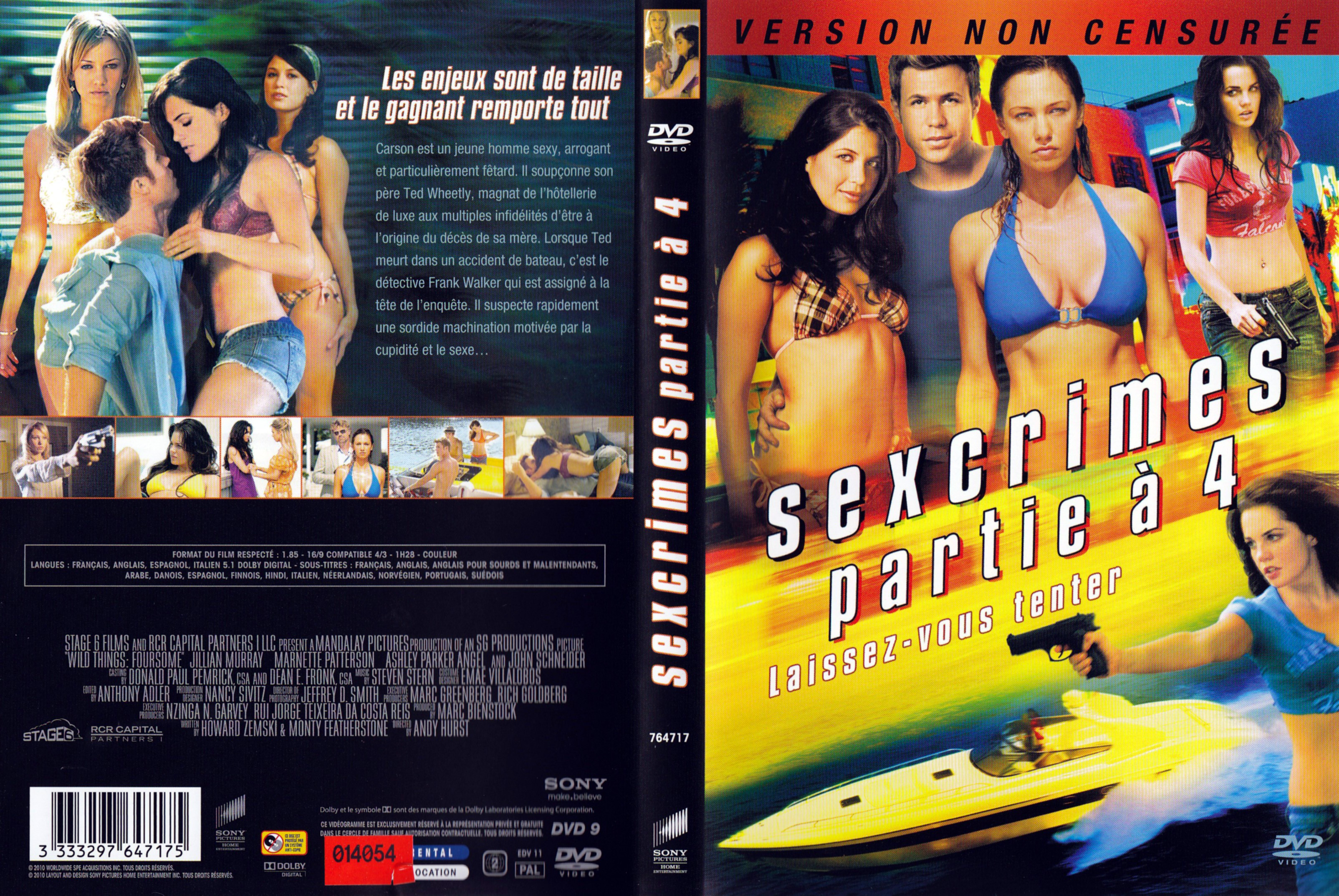 Jaquette DVD Sexcrimes 4