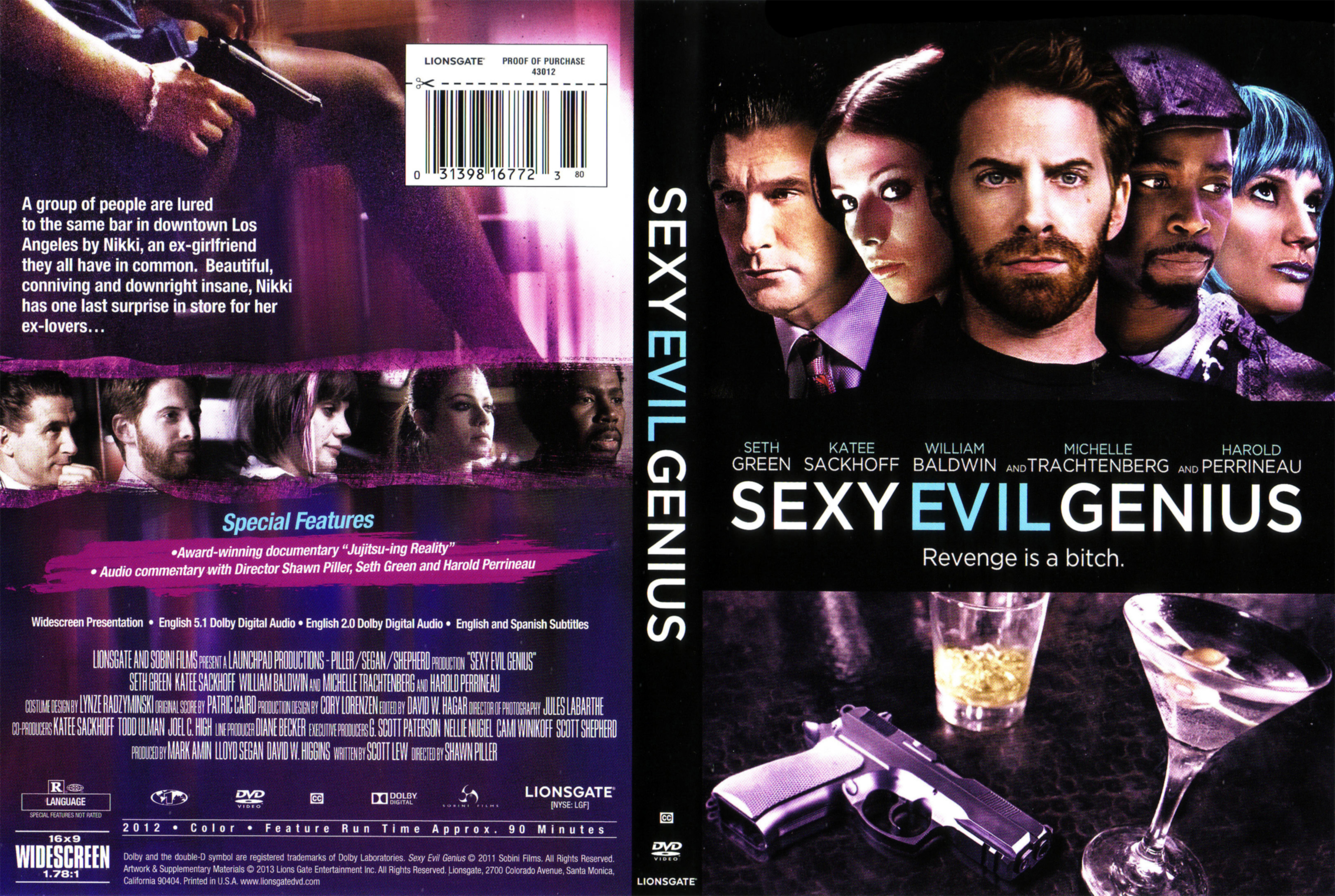 Jaquette DVD Sexy Evil Genius Zone 1