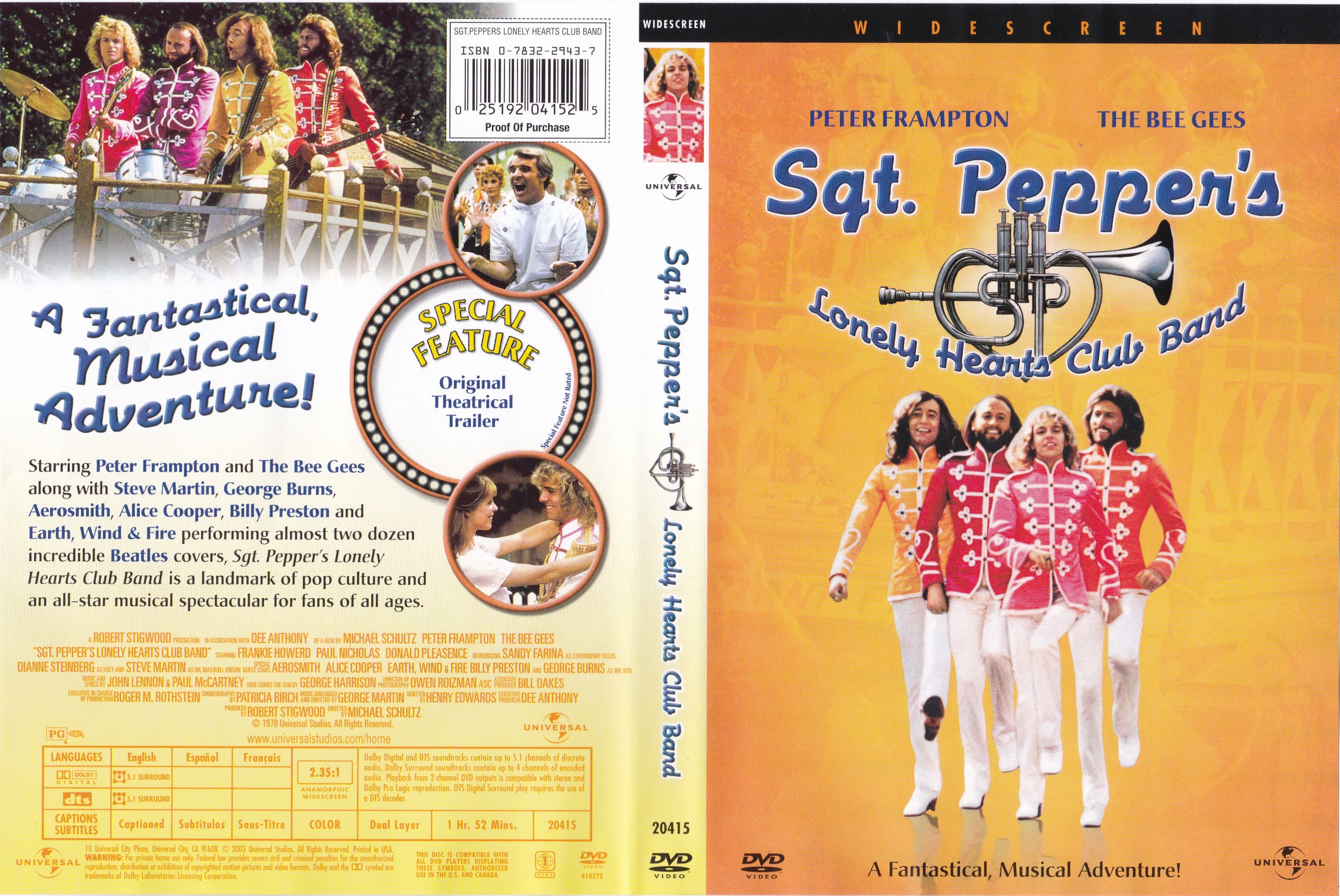 Jaquette DVD Sgt Pepper