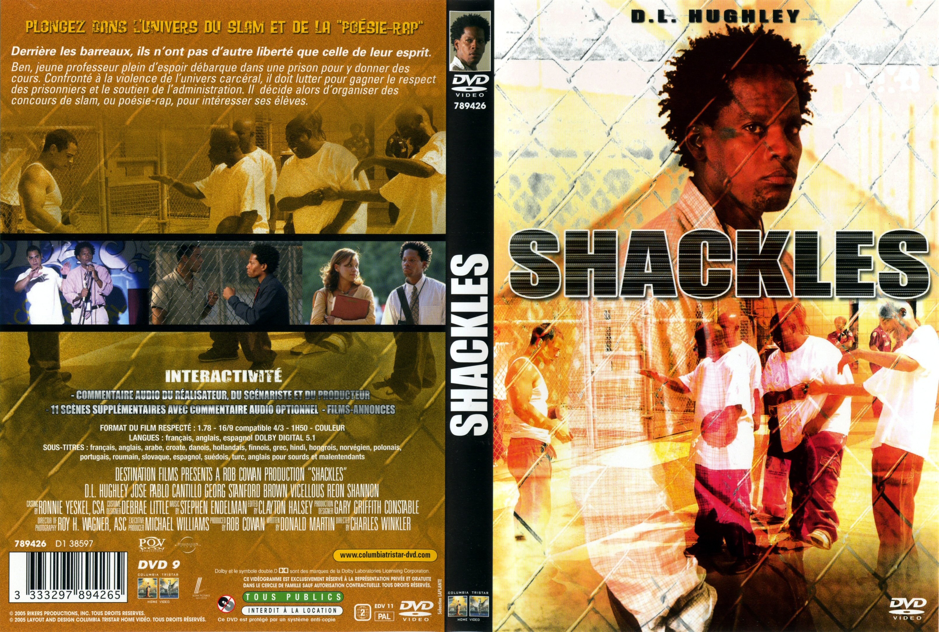 Jaquette DVD Shackles