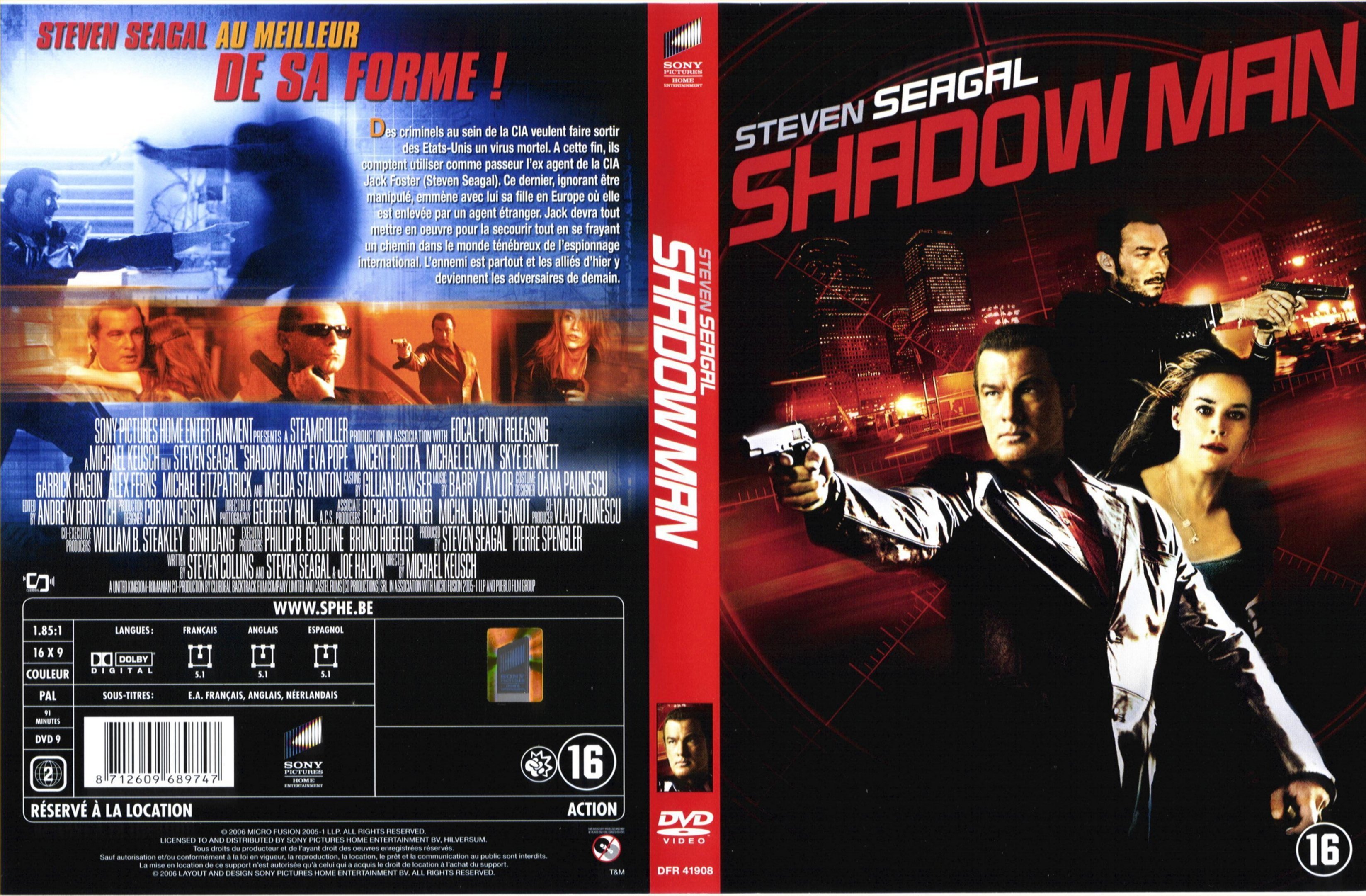 Jaquette DVD Shadow Man