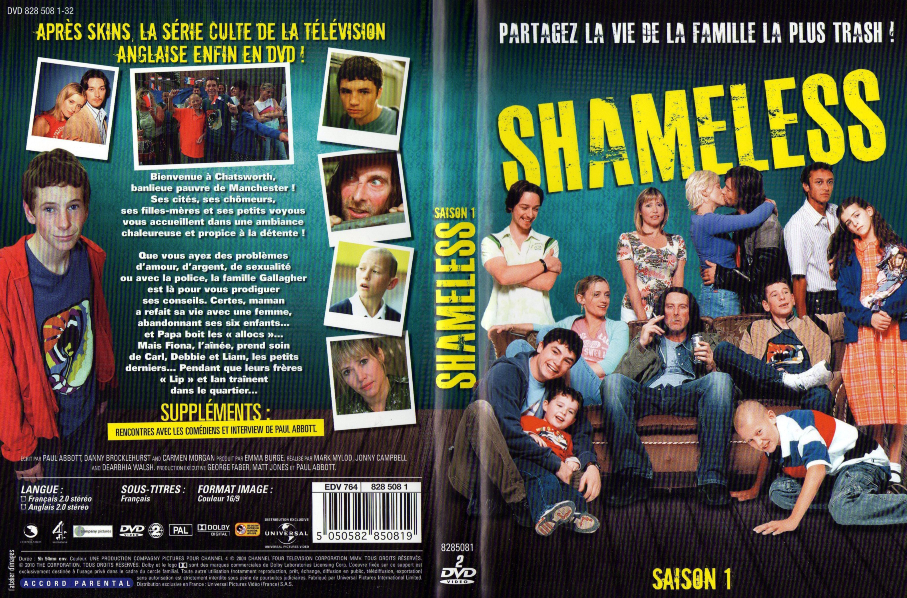 Jaquette DVD Shameless Saison 1