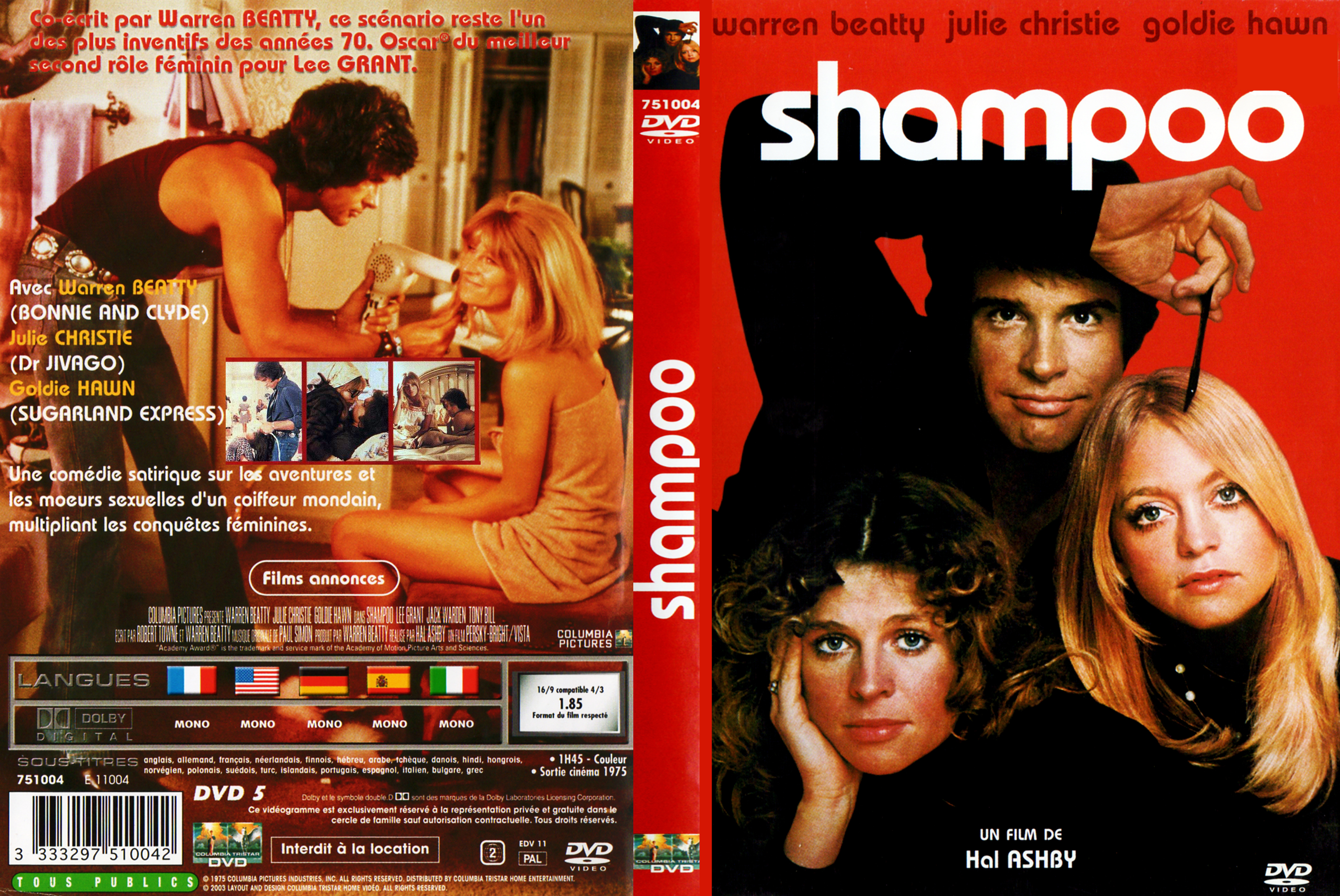 Jaquette DVD Shampoo