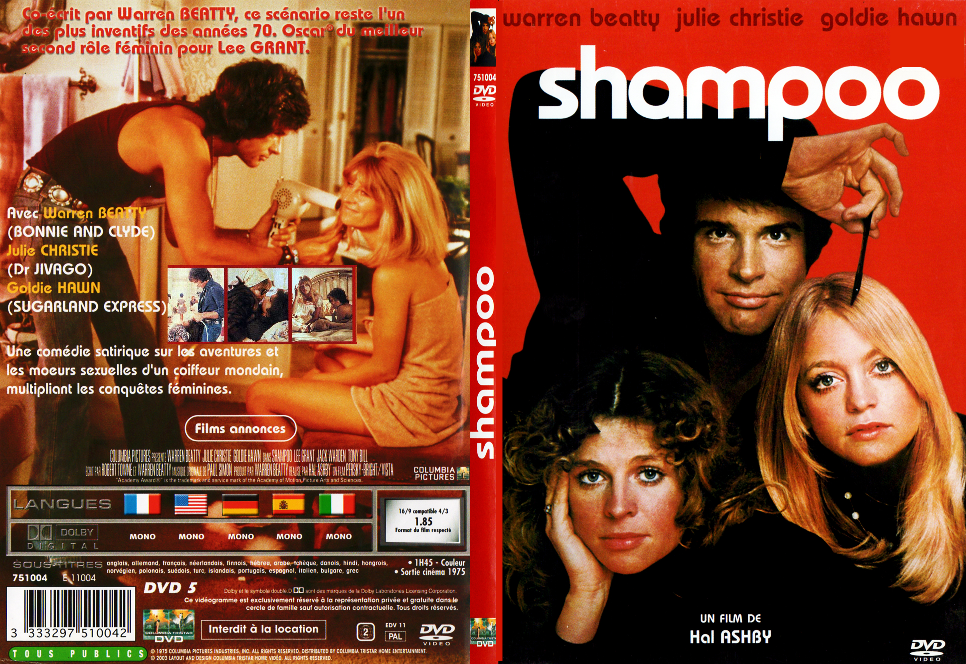 Jaquette DVD Shampoo - SLIM