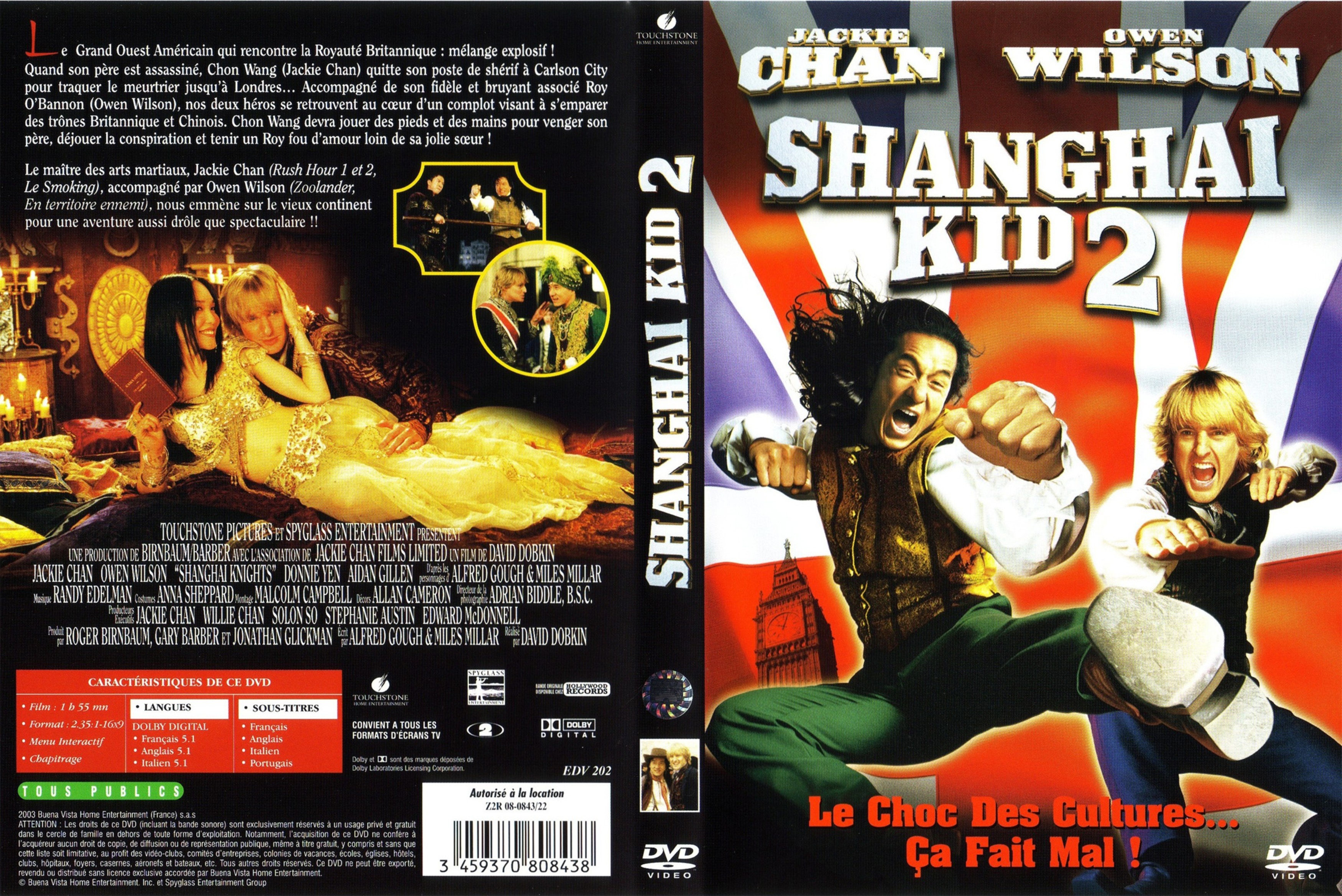 Jaquette DVD Shanghai Kid 2