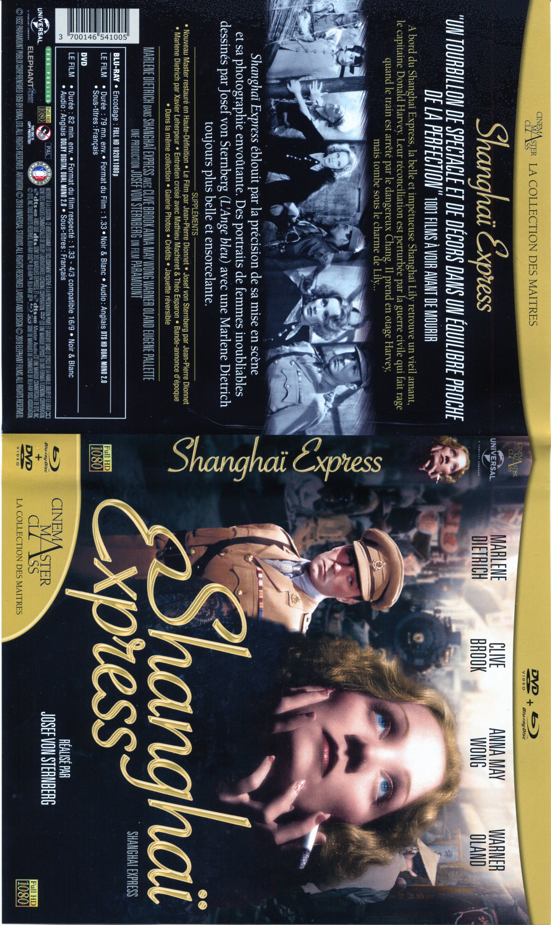 Jaquette DVD Shanghai express