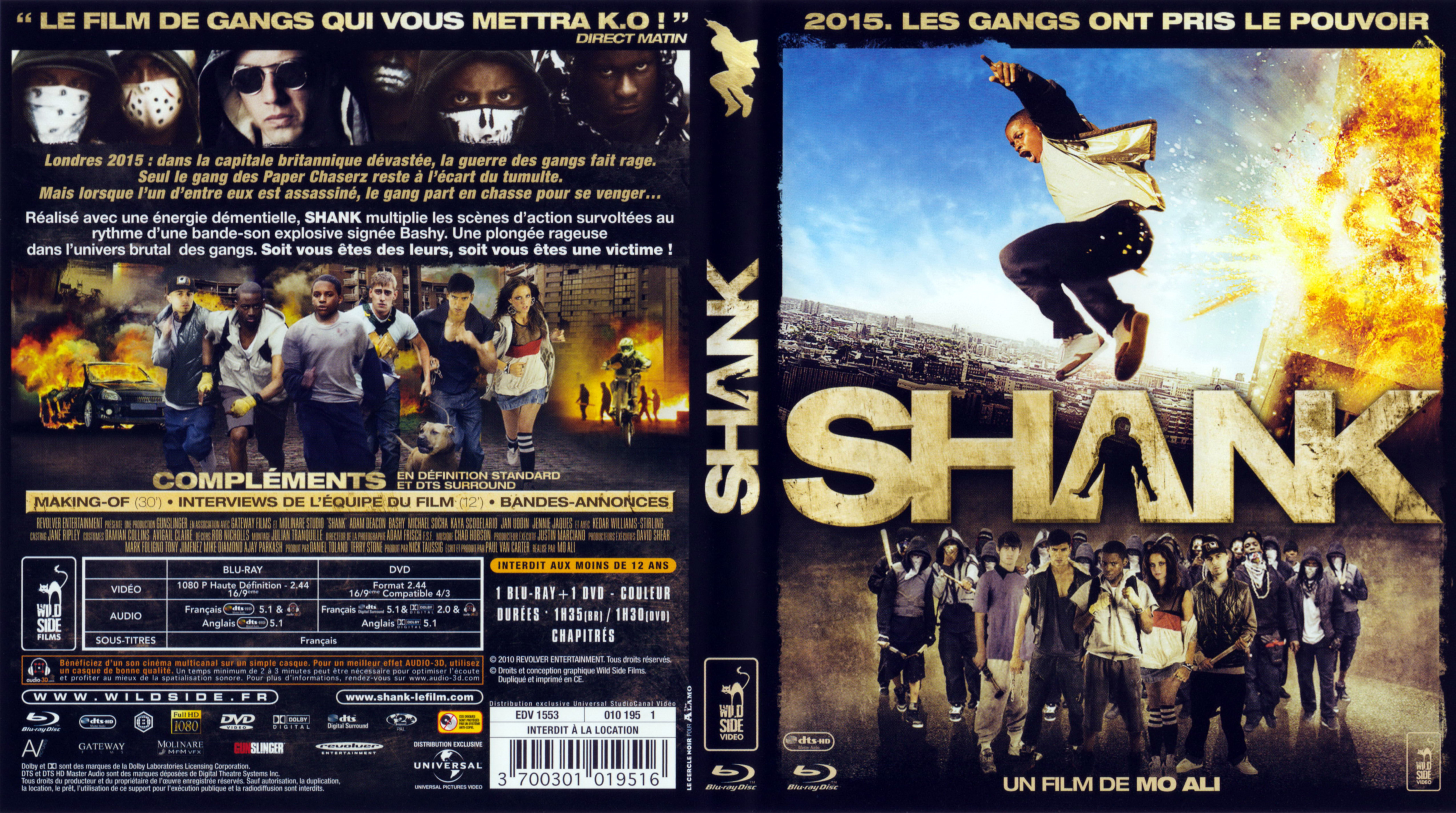 Jaquette DVD Shank (BLU-RAY)