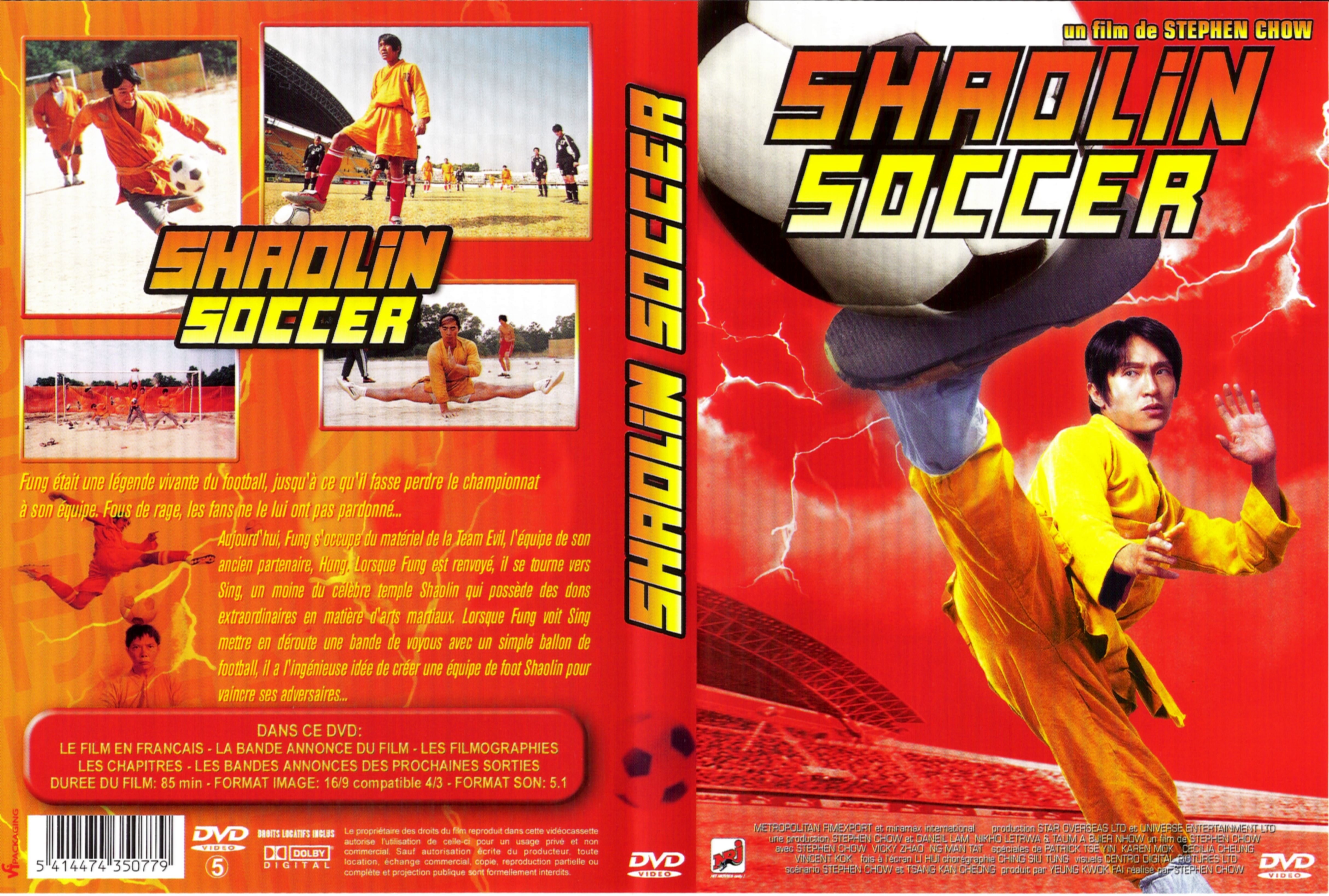 Jaquette DVD Shaolin soccer v2