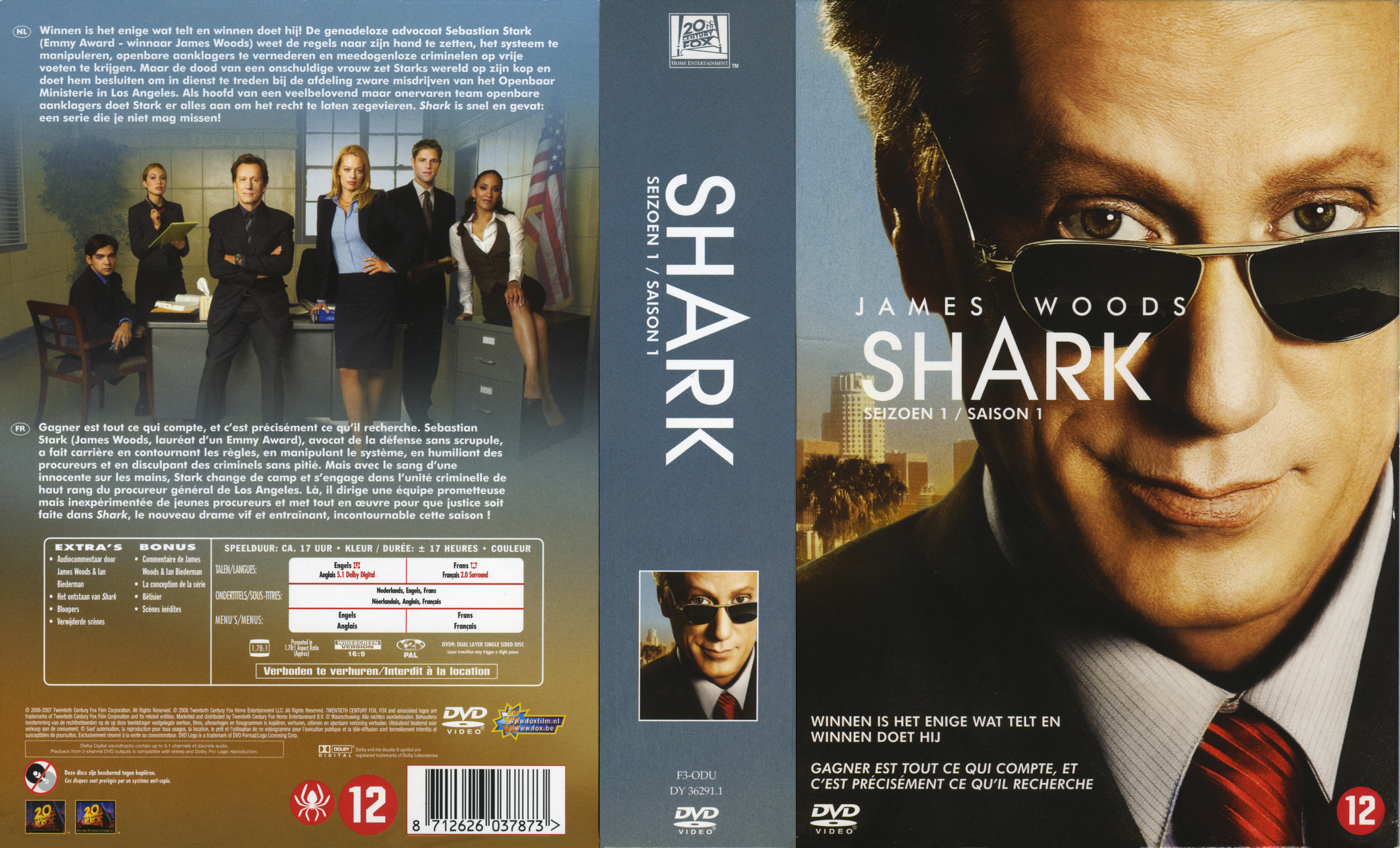 Jaquette DVD Shark Saison 1 COFFRET
