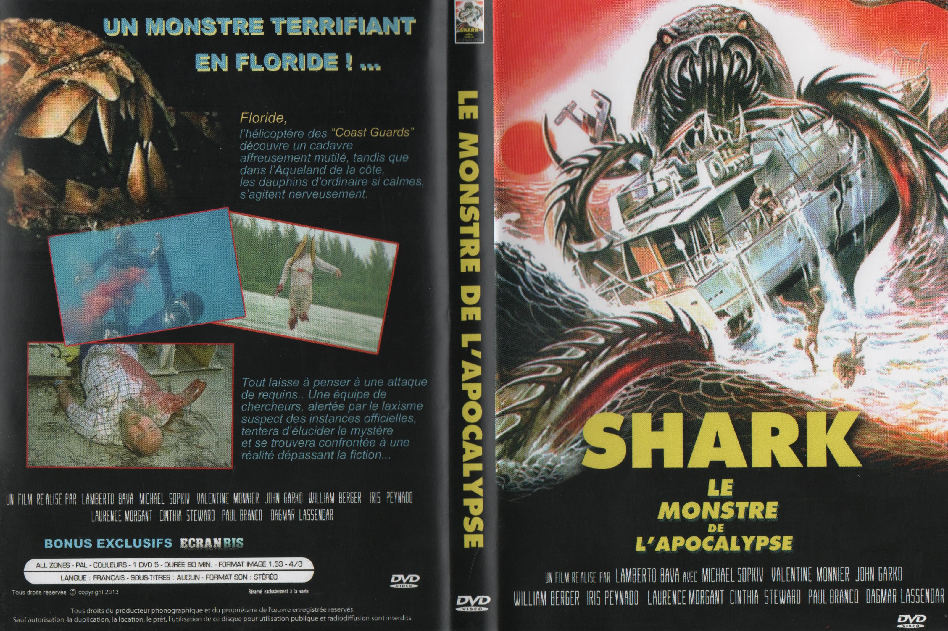 Jaquette DVD Shark le monstre de l