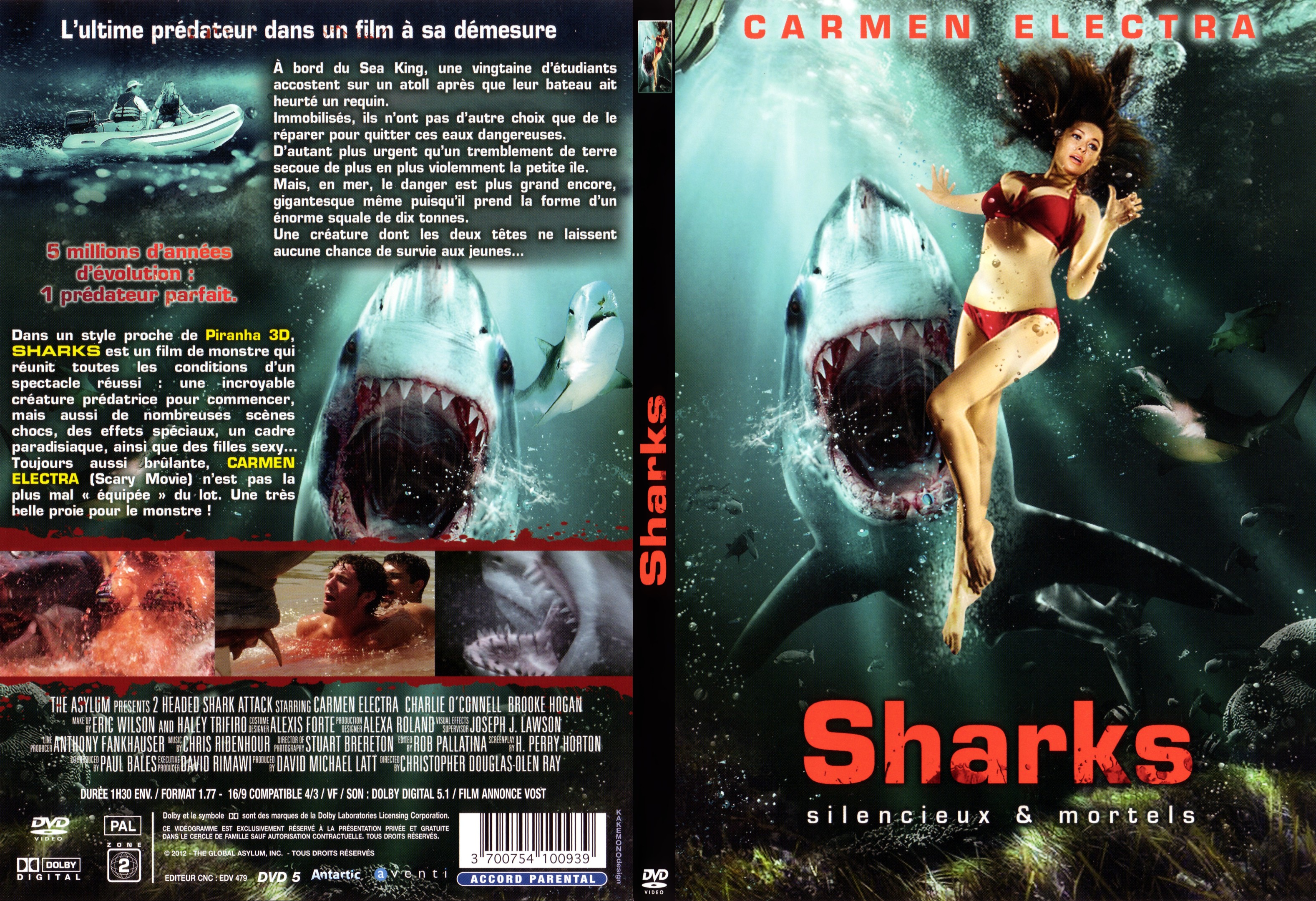 Jaquette DVD Sharks - SLIM