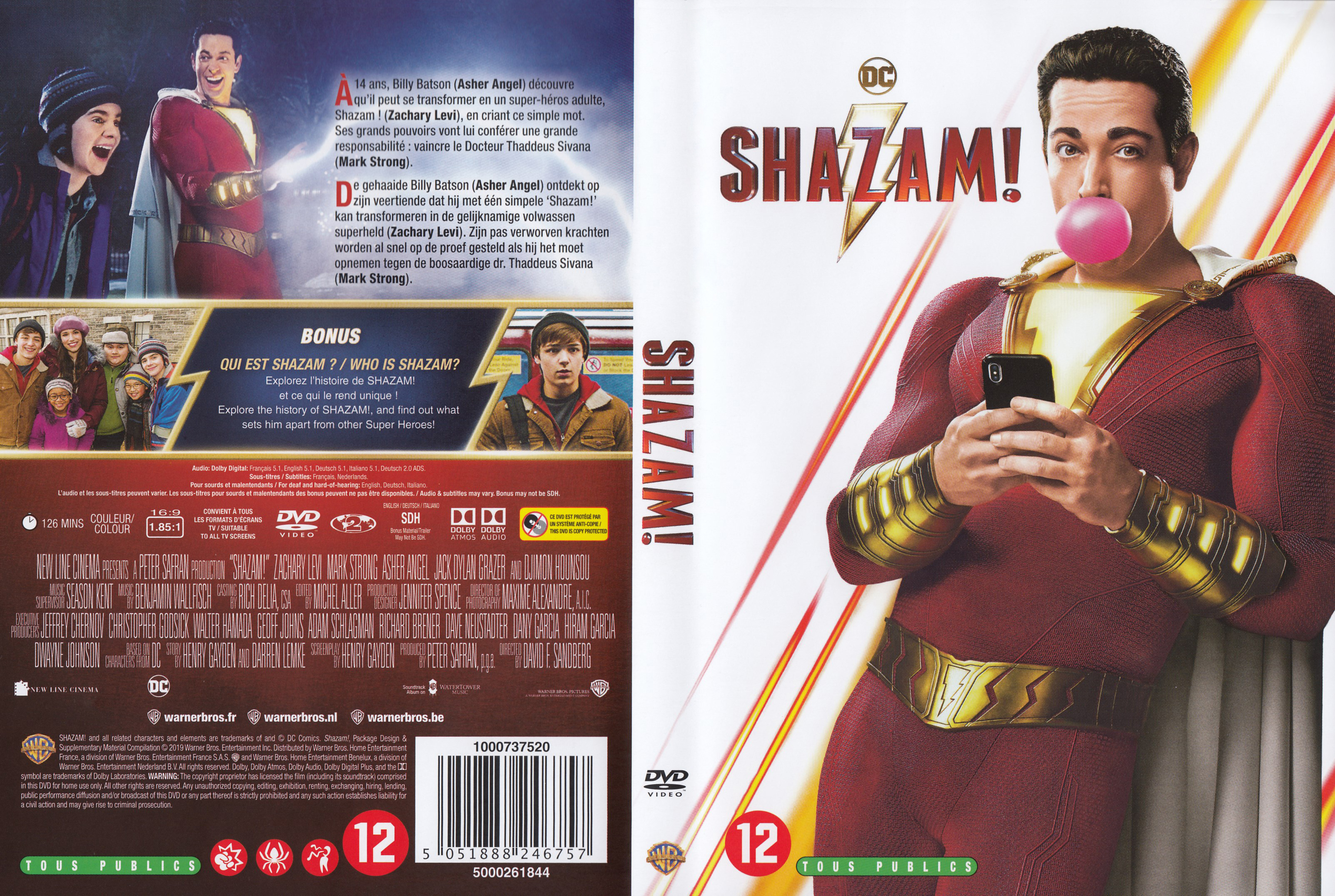 Jaquette DVD Shazam