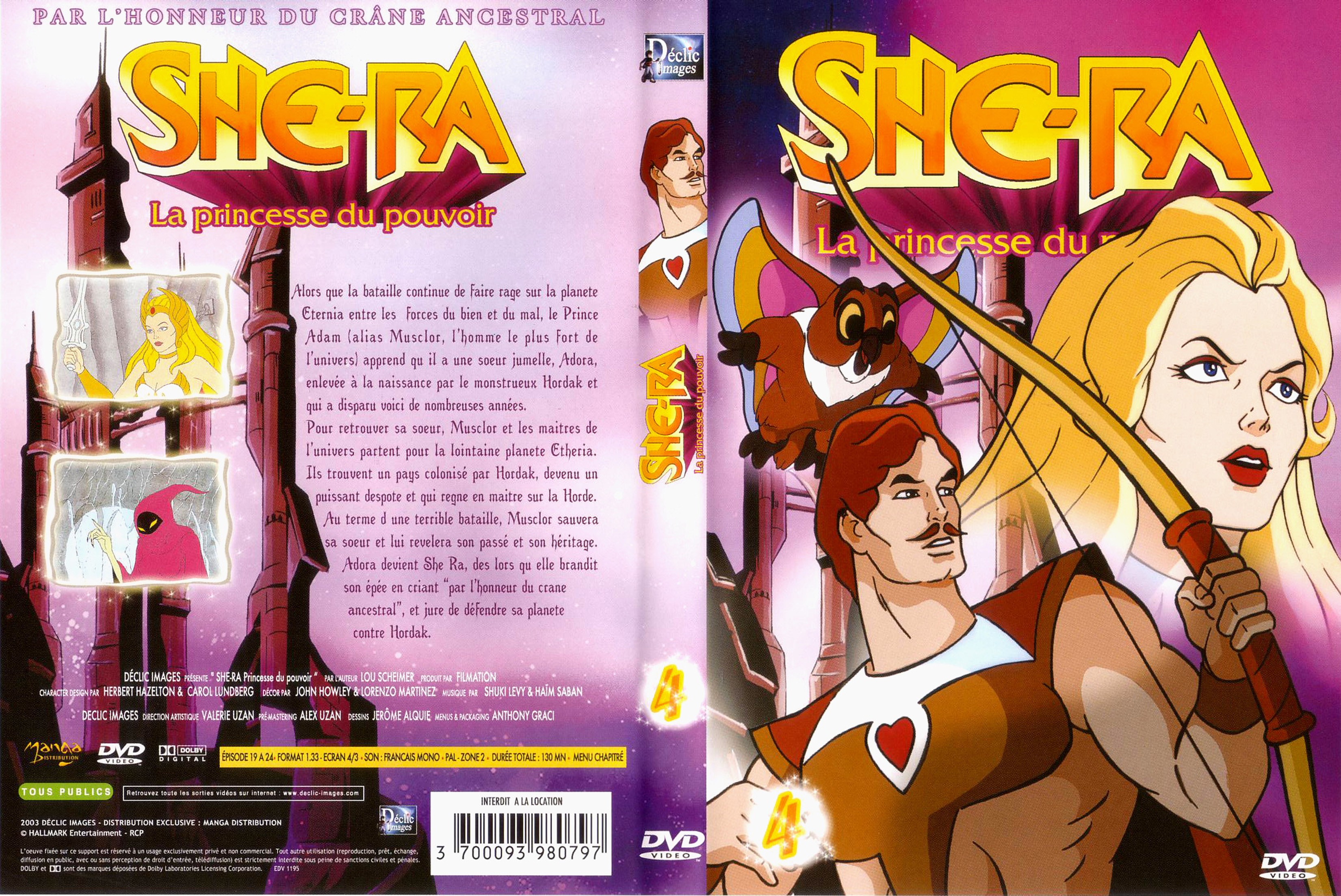 Jaquette DVD She ra La princesse du pouvoir vol 04