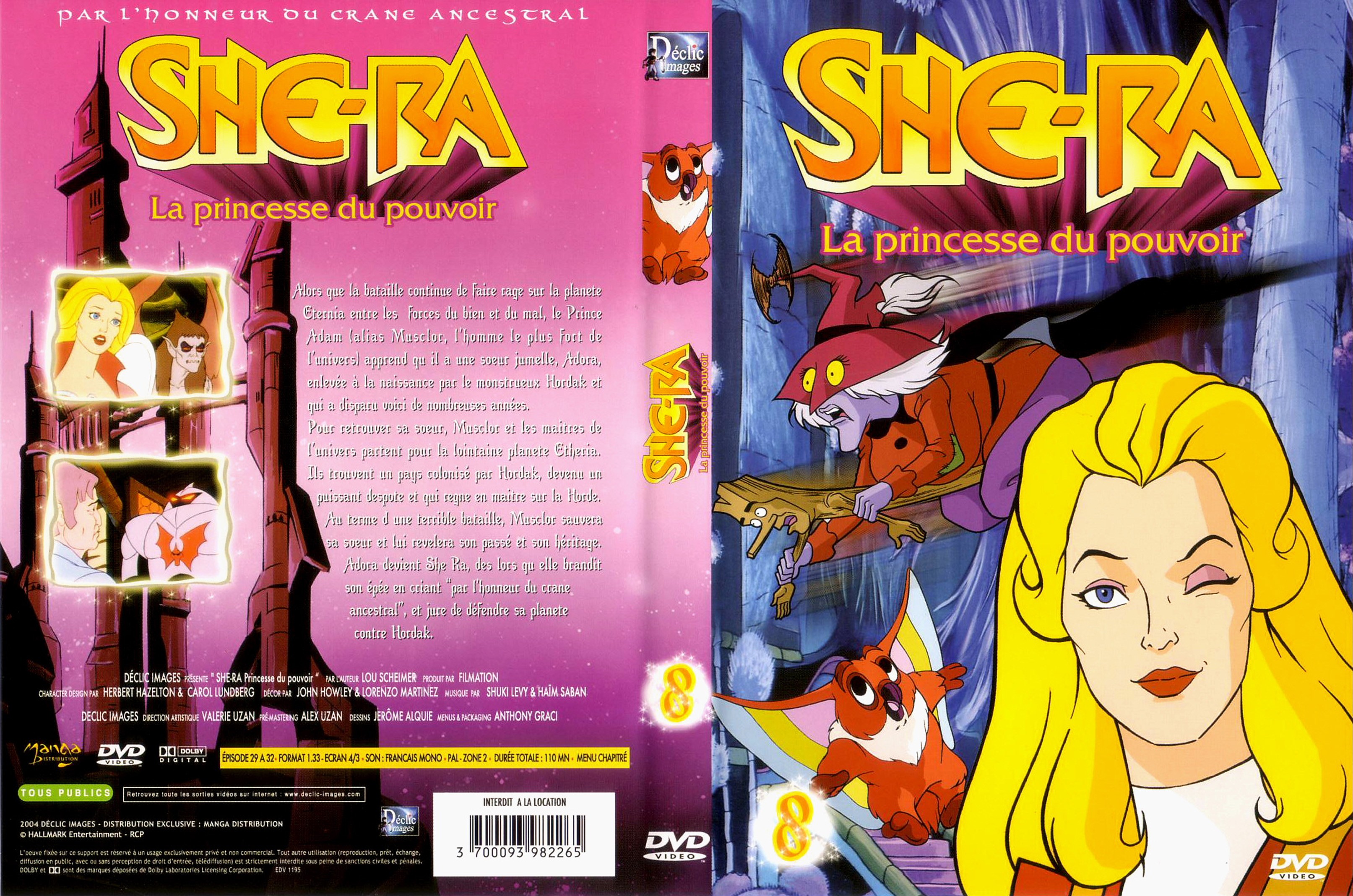 Jaquette DVD She ra La princesse du pouvoir vol 08